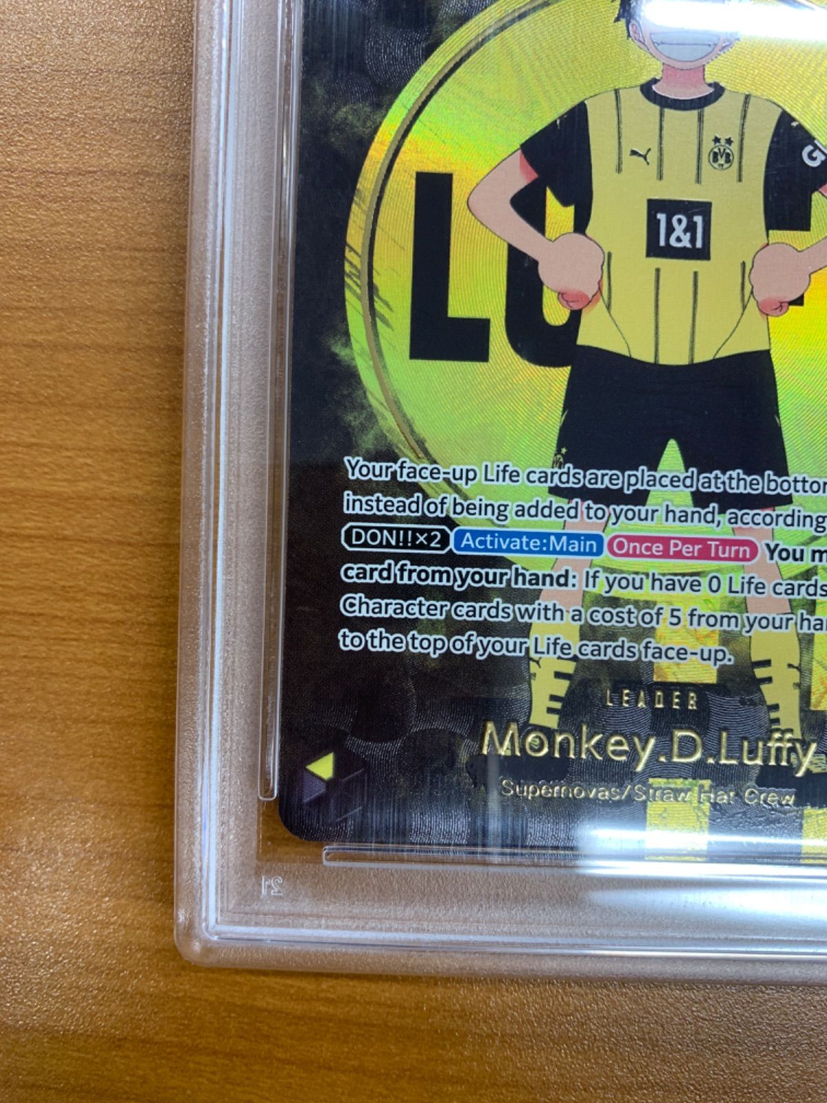 PSA10 モンキー・D・ルフィ L プロモ ST13-003 英語版 BVB