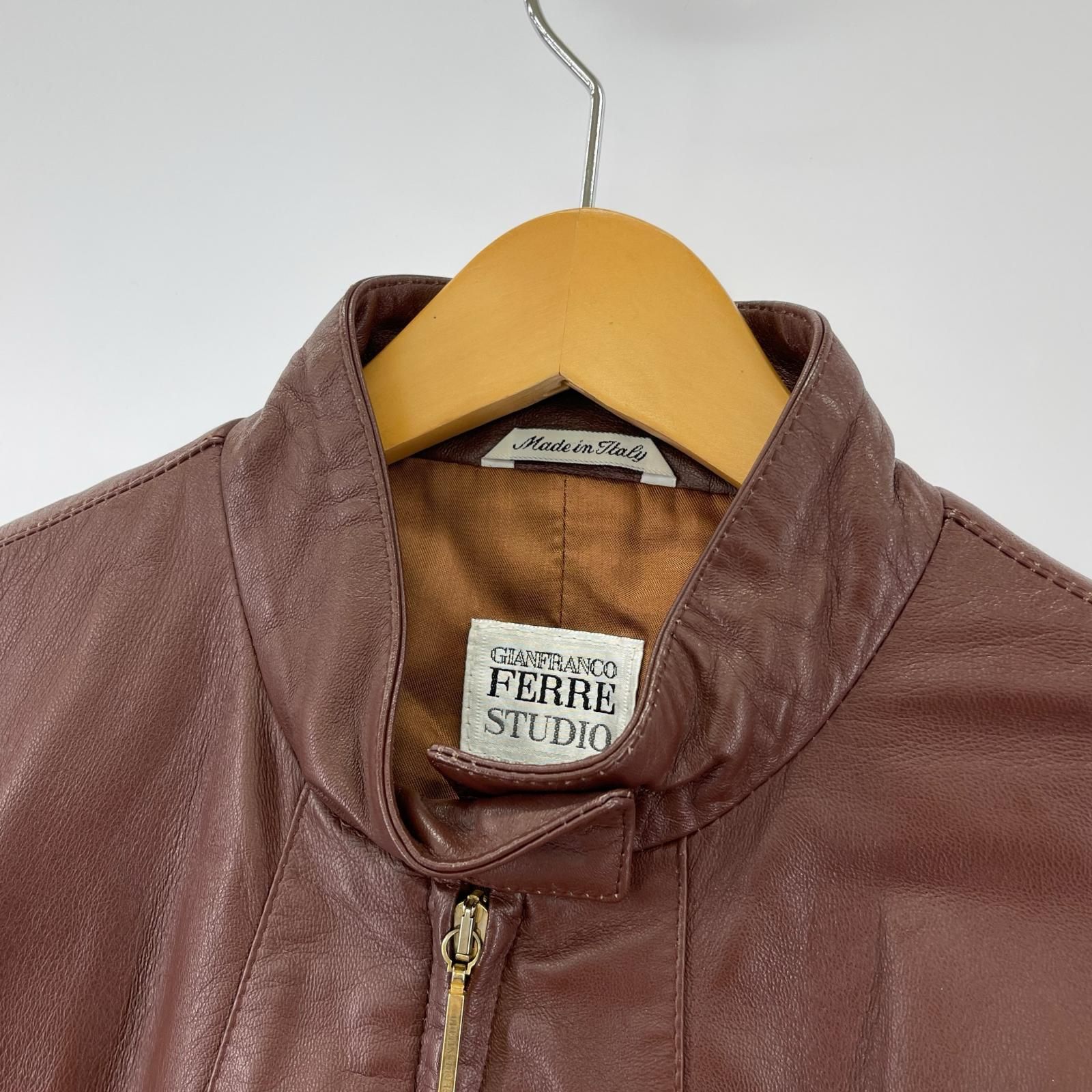 GIANFRANCO FERRE STUDIO ジャンフランコフェレストゥーディオレザー