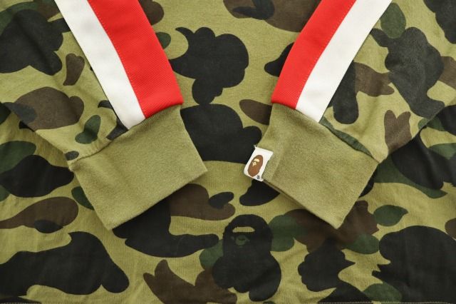 アベイシングエイプ A BATHING APE サイドライン カモフラ ロング