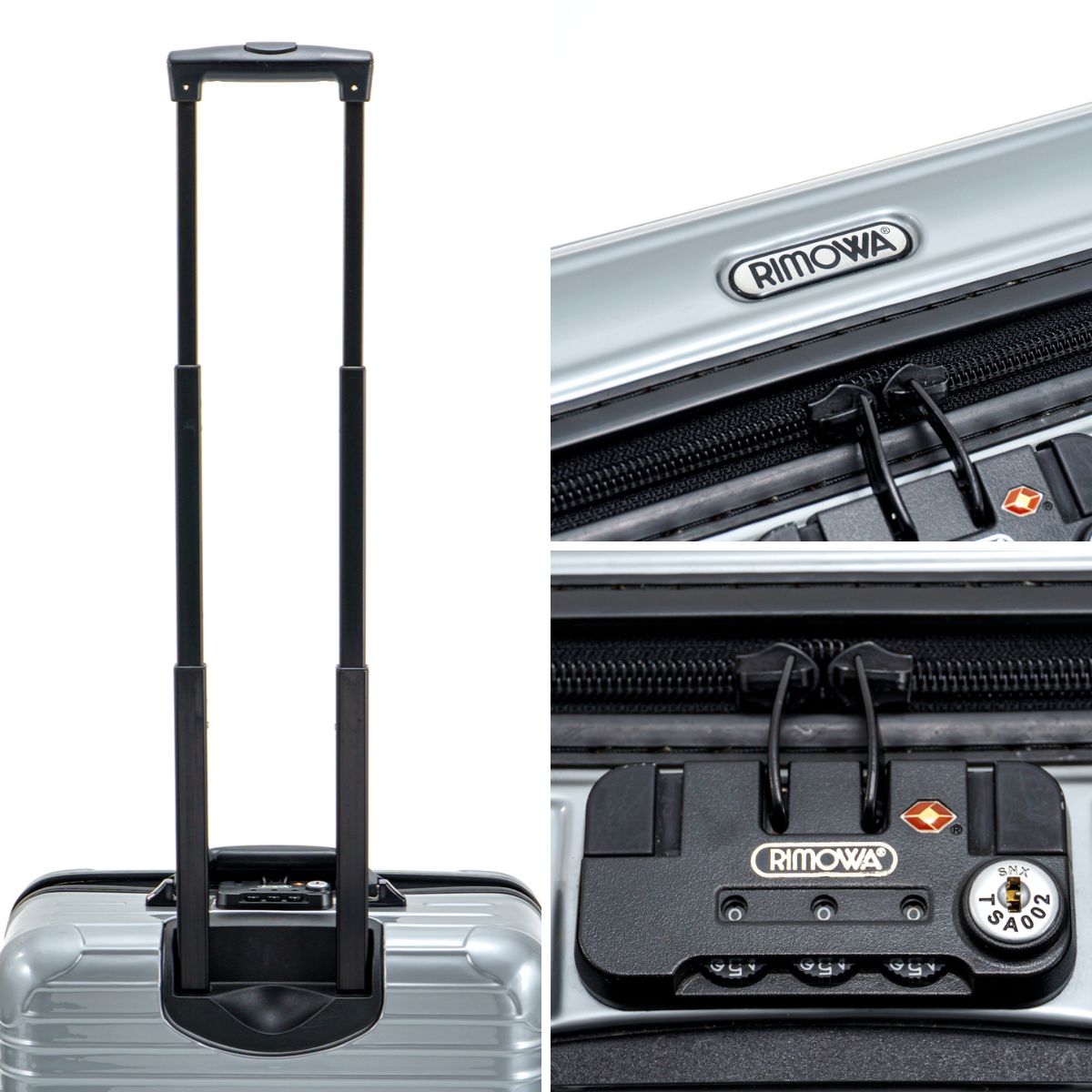 美品 リモワ サルサ 25L ビジネストローリー 4輪 TSA 機内持ち込み 黒 RIMOWA リモワ SALSA サルサ 25L 2輪 機内持ち込み TSAロック