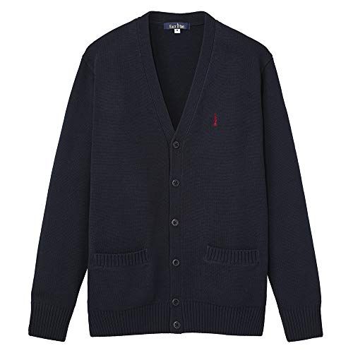 EASTBOY 2 nd 綿混カーディガン 1226001 レディース ネイビ