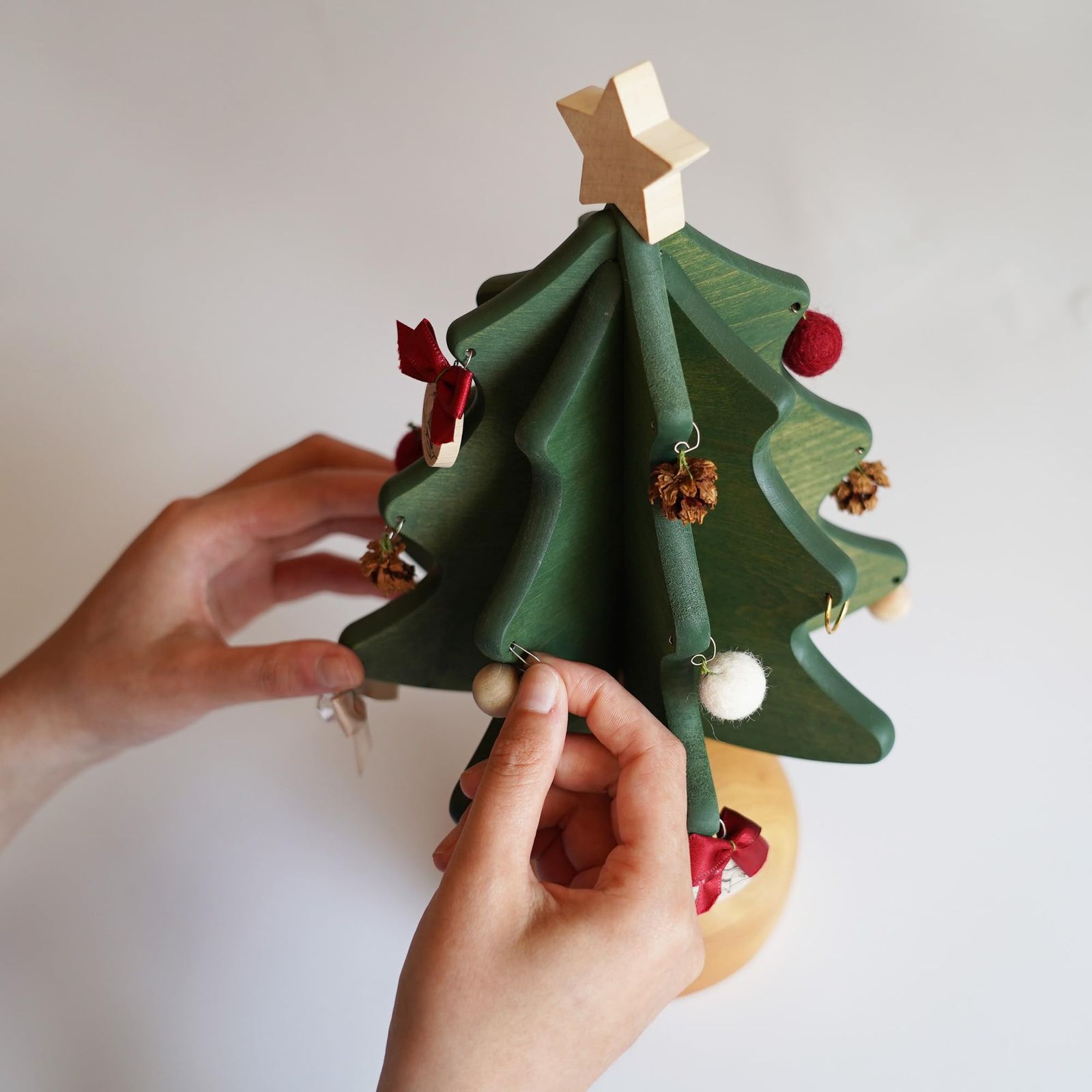 オークヴィレッジ オルゴールツリー プチplus グリーン オルゴール曲