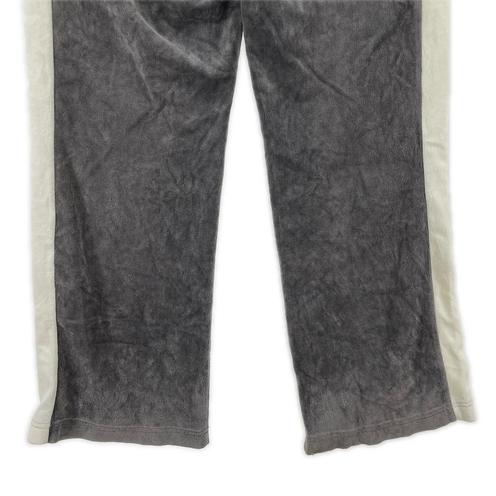 PUMA プーマ ベロアパンツ sizeM/グレー系 - メルカリ