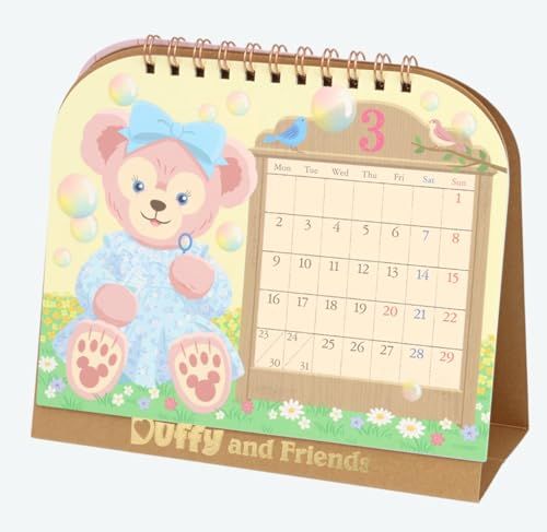 東京ディズニーシー限定】ダッフィー＆フレンズ カレンダー卓上2026