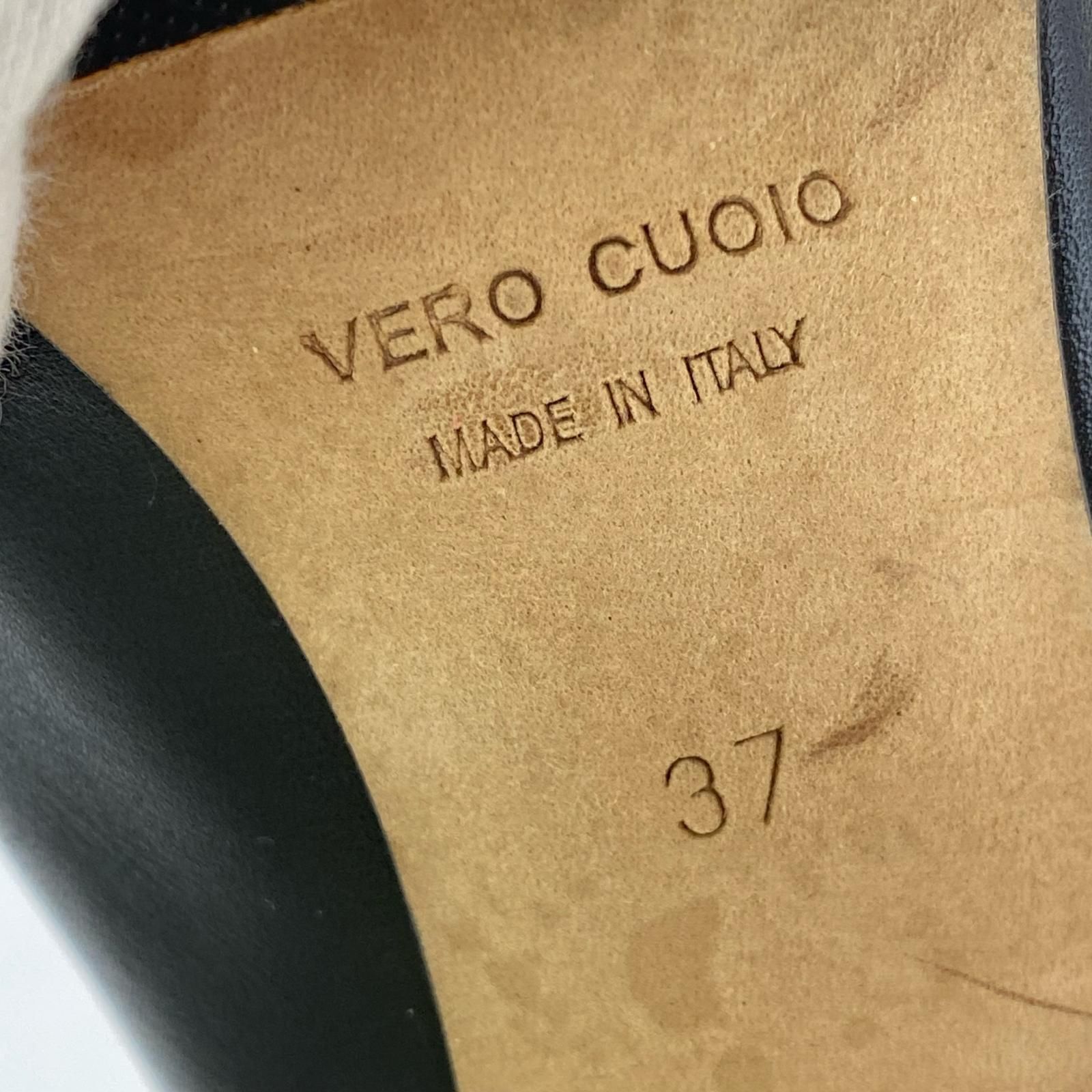 BRENTA ブレンタ レザーショートブーツ size 37|ブラック