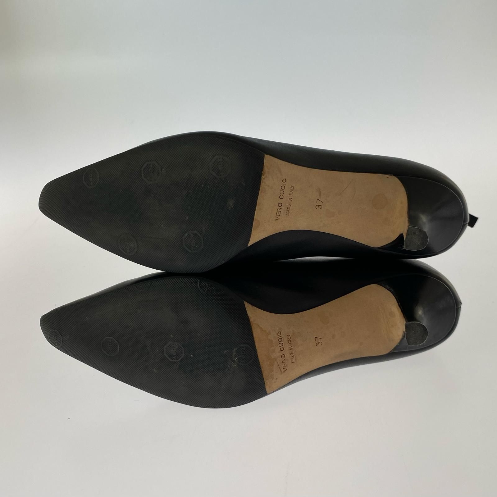 BRENTA ブレンタ レザーショートブーツ size37/ブラック - メルカリ