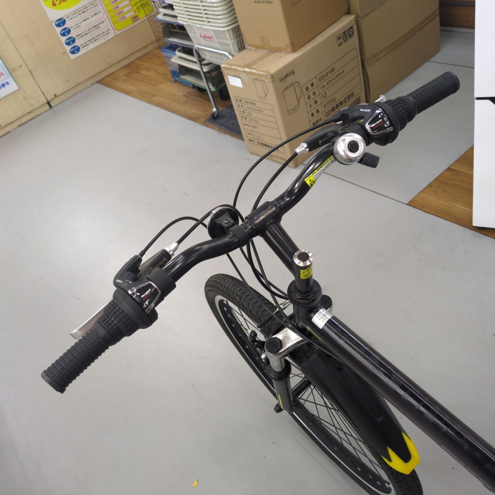 J555 ☆多少サビキズ有り☆折りたたみマウンテンバイク☆CAPTAIN STAG