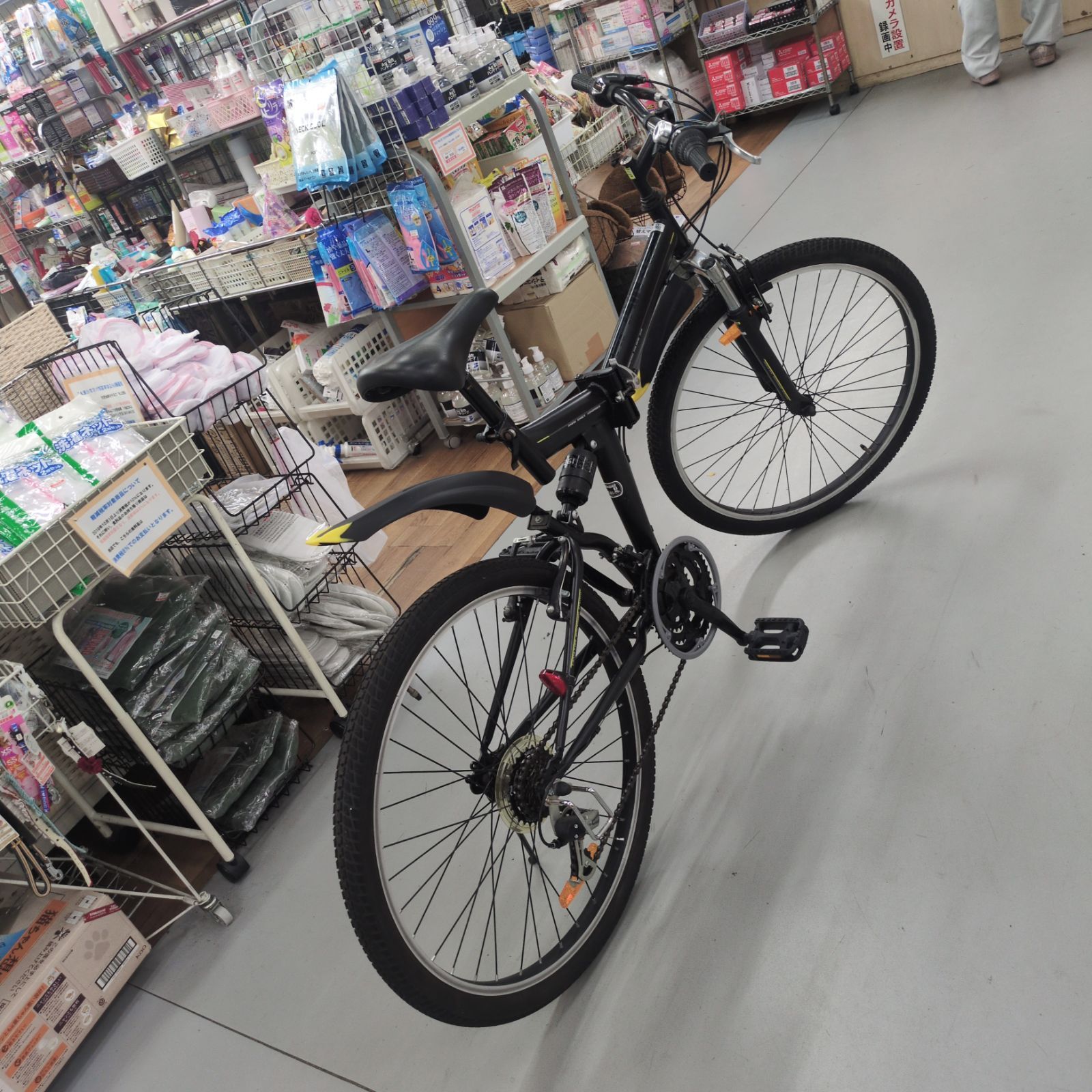 J555 ☆多少サビキズ有り☆折りたたみマウンテンバイク☆CAPTAIN STAG