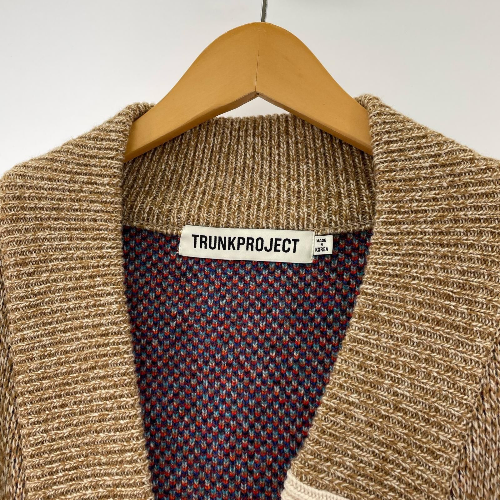 TRUNK PROJECT トランク プロジェクト カラーブロックカーディガン