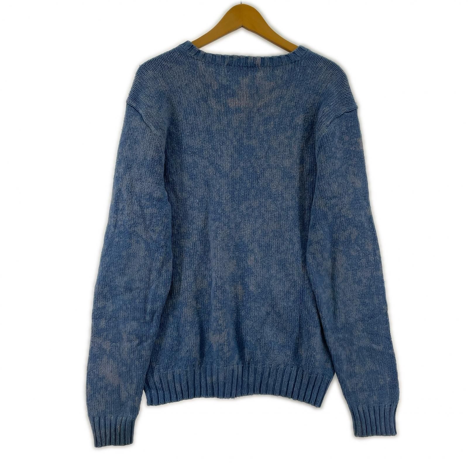 POLO RALPH LAUREN ポロラルフローレン ワンポイント刺繍ニット sizeM