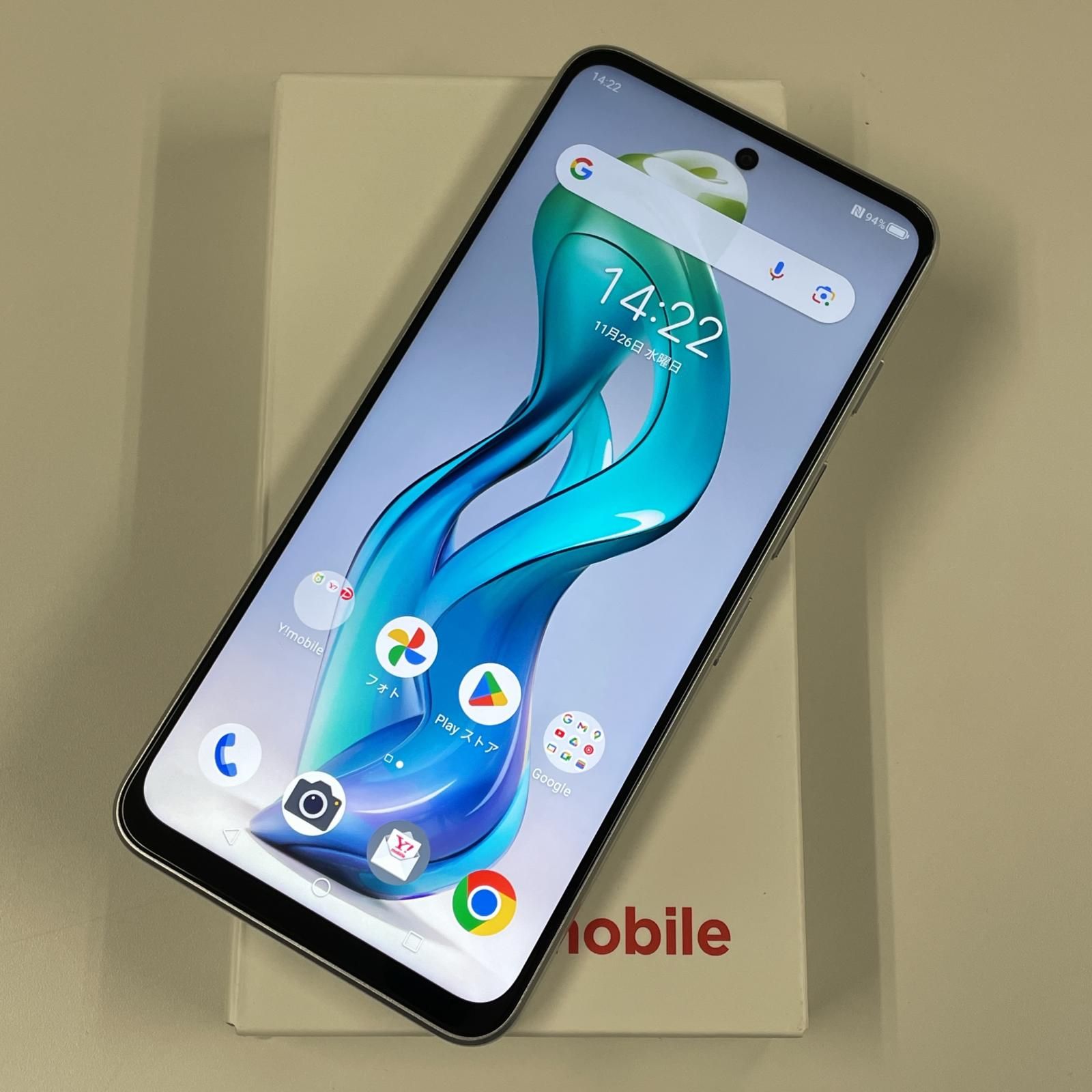 Y!mobile nubia S 5G A403ZT ホワイト - メルカリ