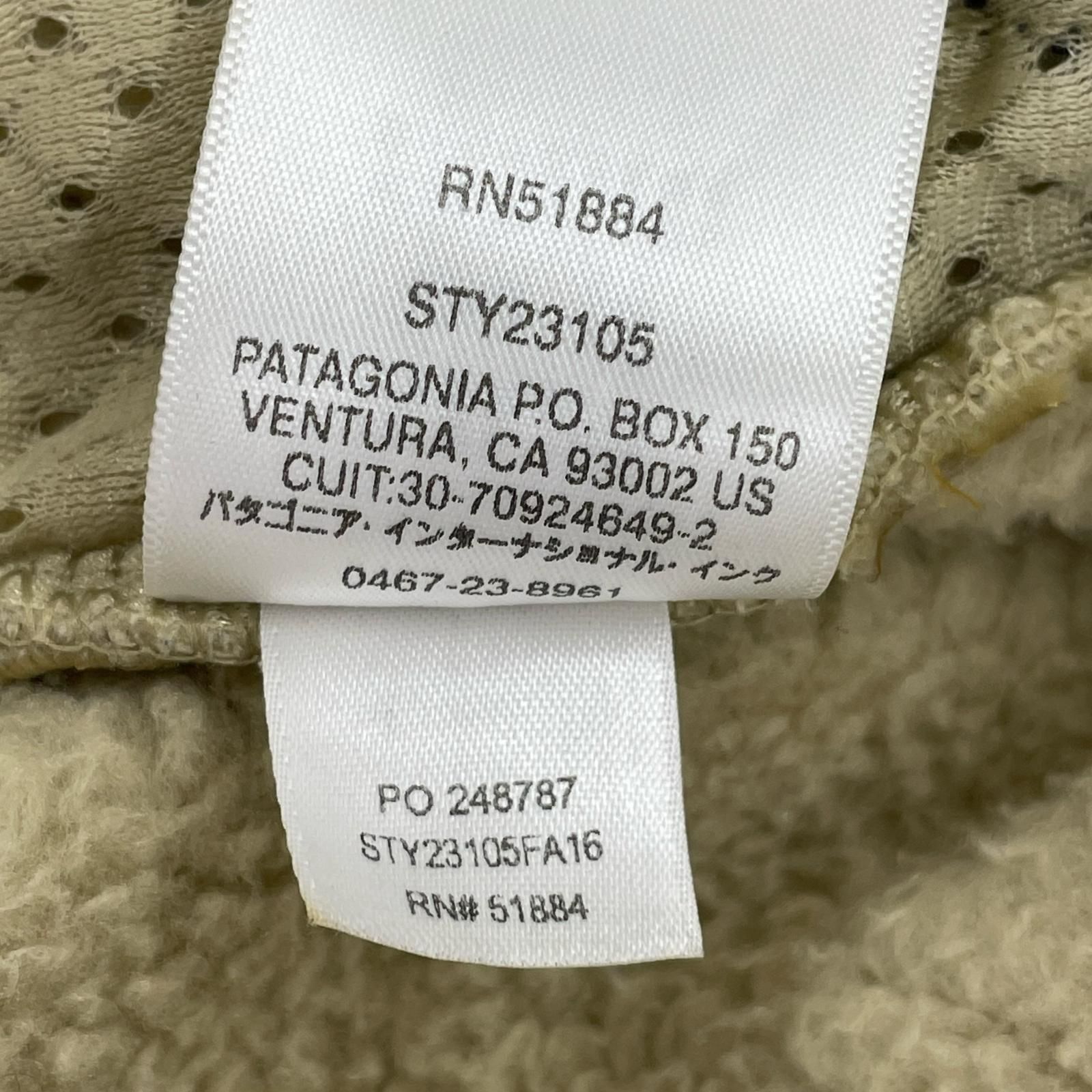Patagonia パタゴニア 23105 シャーリング フリース フーデッド