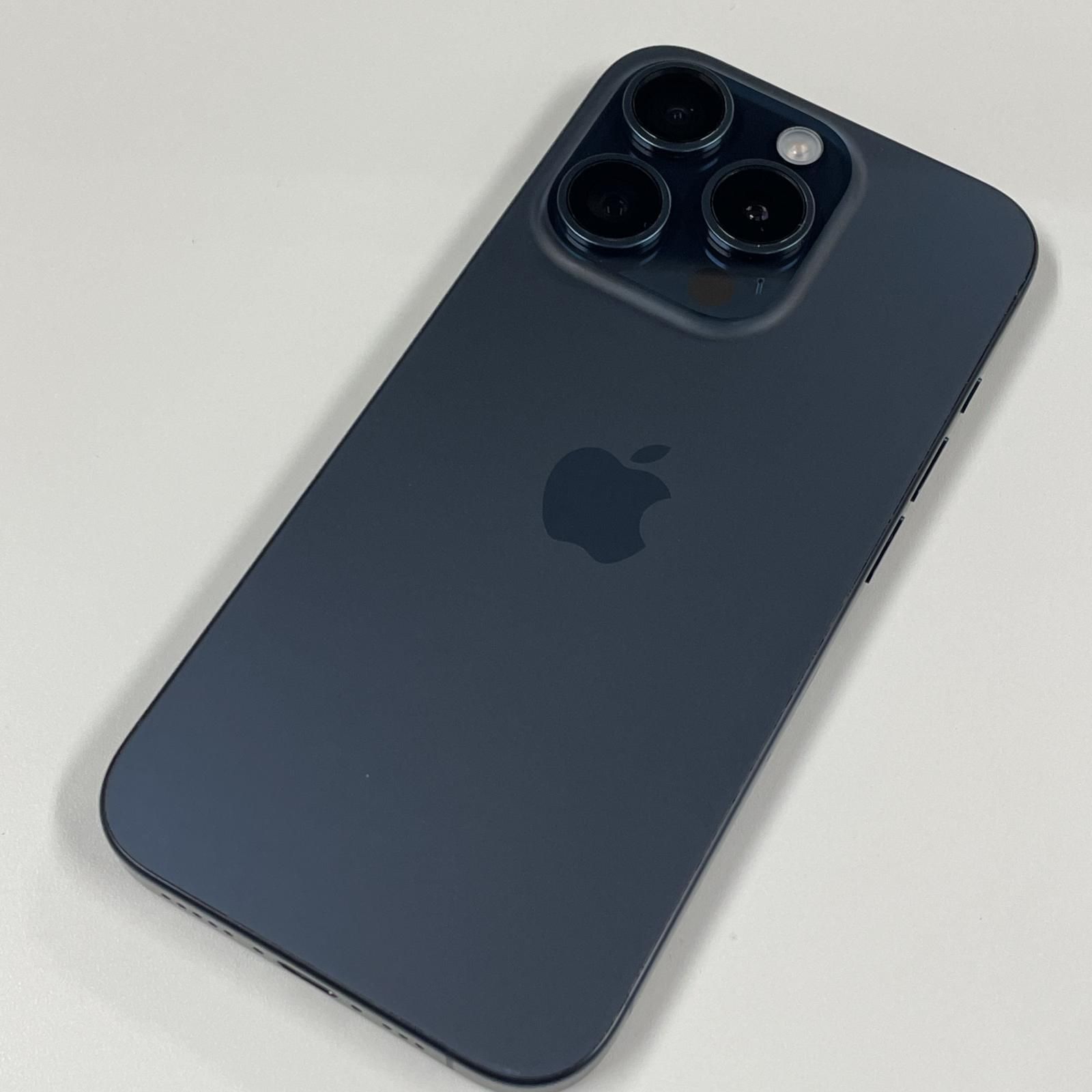 SIMフリー iPhone 15 Pro 128GB ブルーチタニウム - メルカリ