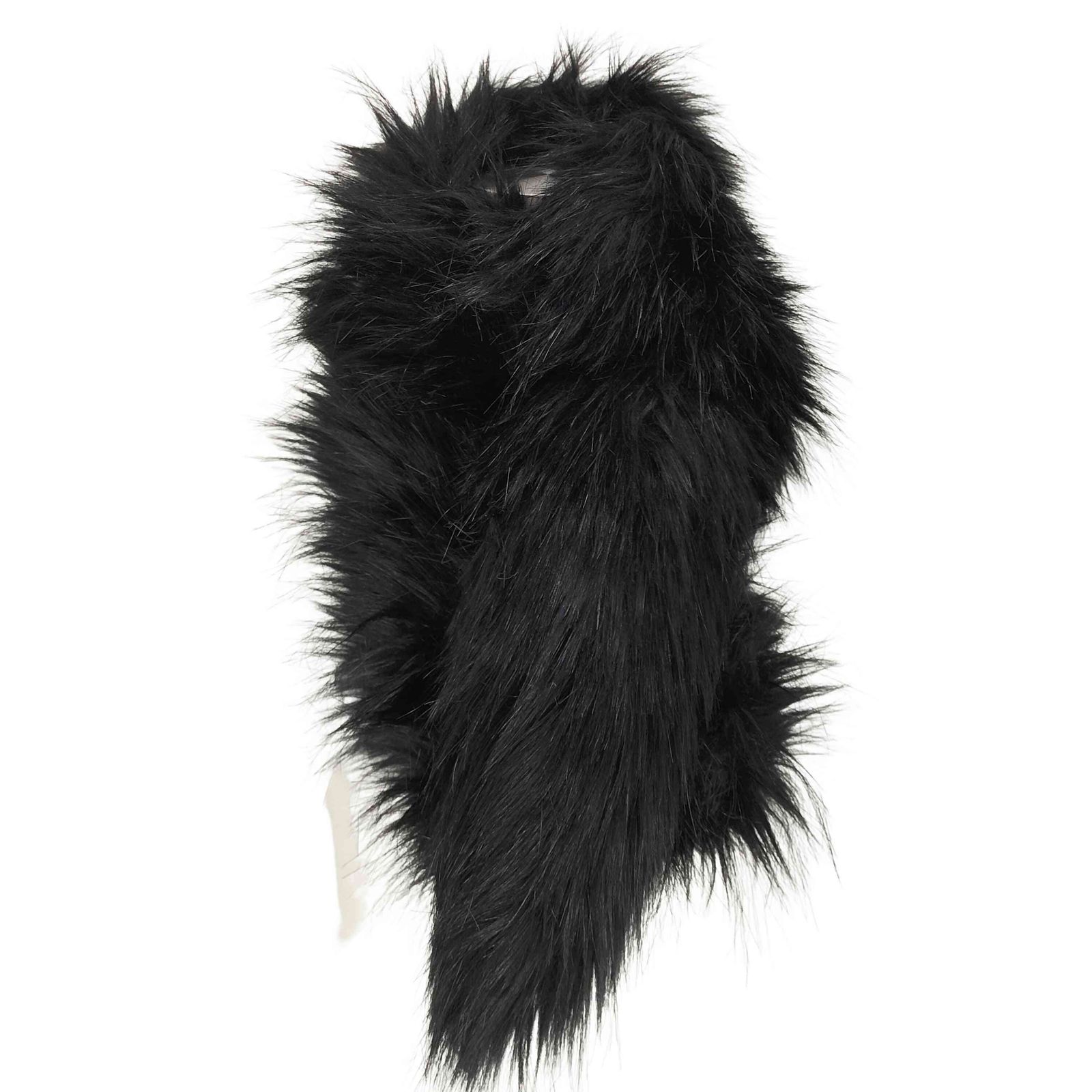 美品 フォックスファー ティペット ルシェルブルー 未使用 LECIELBLEU