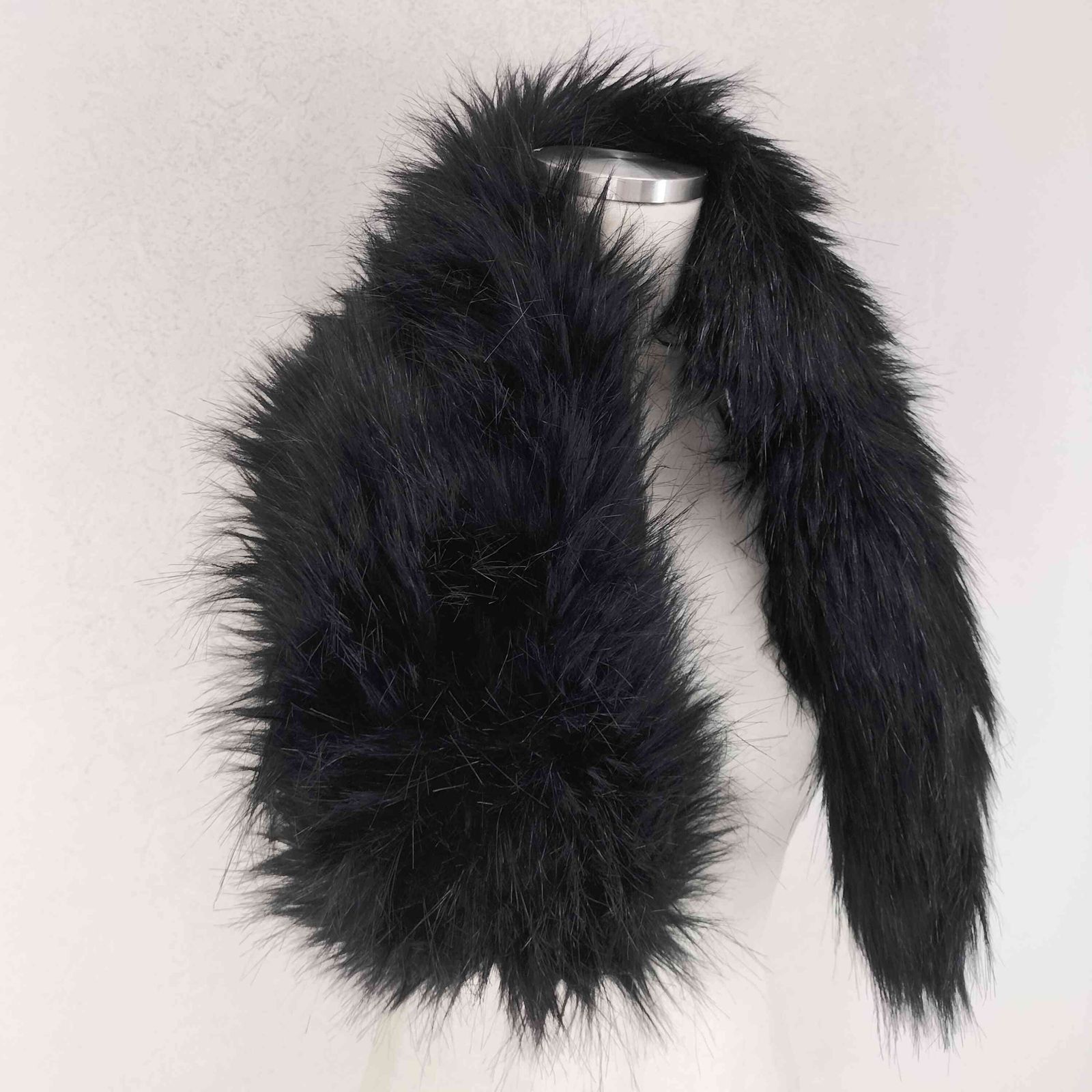 ルシェルブルー LE CIEL BLEU フェイクファーティペット レディース