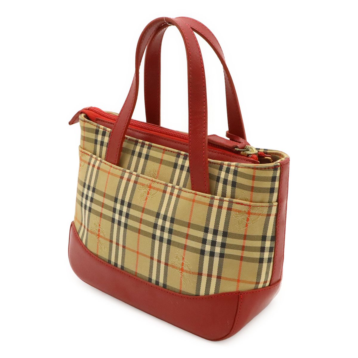 BURBERRY バーバリー ノバチェック チェック柄 トートバッグ