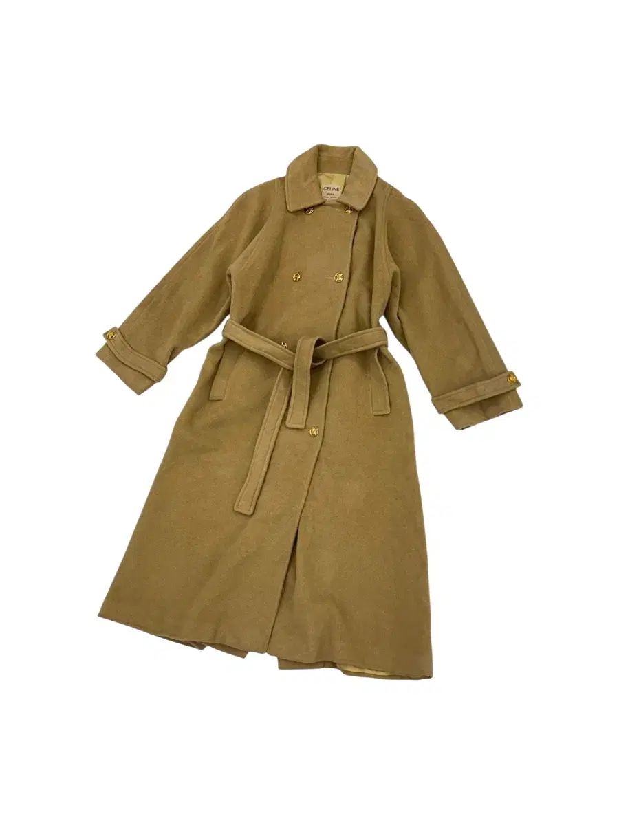 セリーヌ コート ジェーシーシー期 L相当 イエロー ロング丈 セリーヌ コート ジェーシーシー期 L相当 イエロー ロング丈 - メルカリ