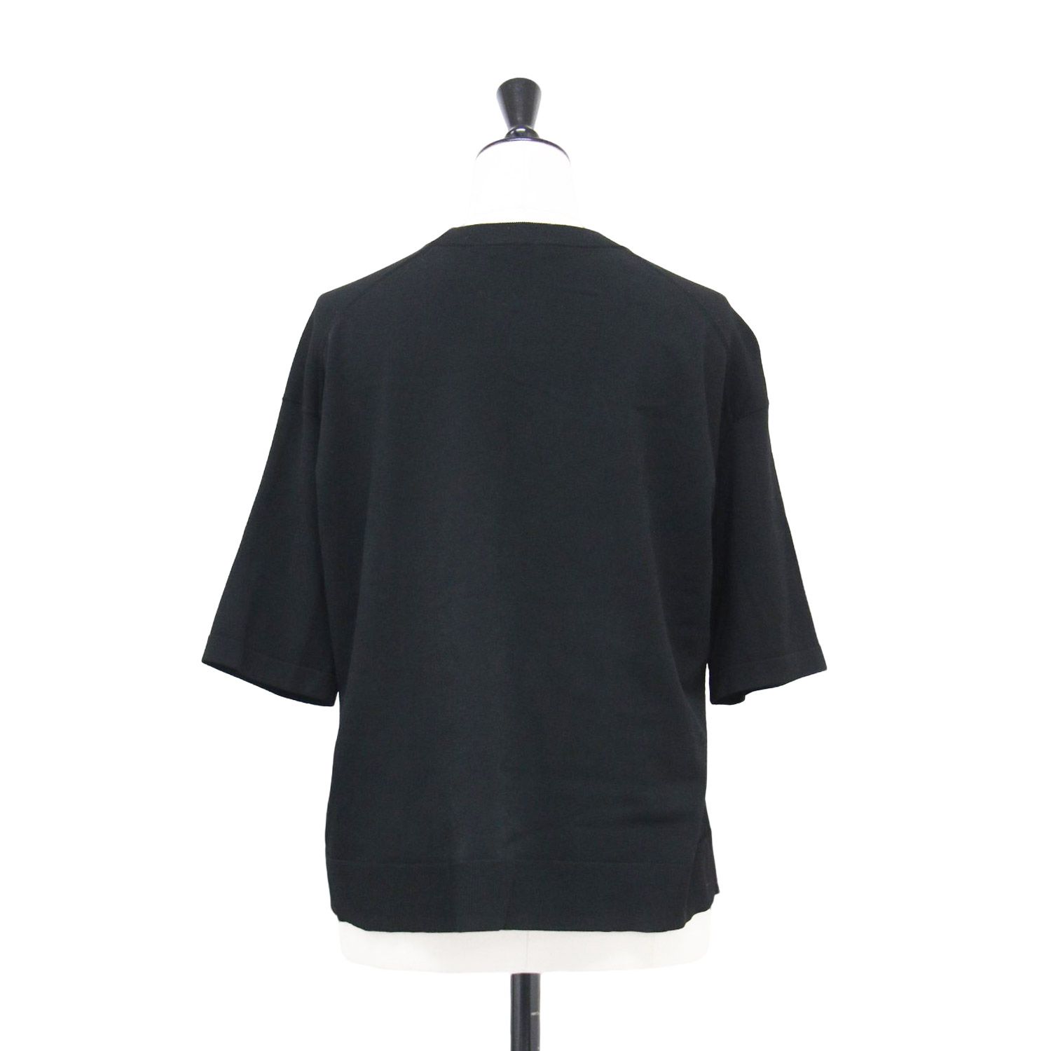 theory luxe セオリーリュクス Tシャツ ブラック 黒 サイズ:38(M) | 24