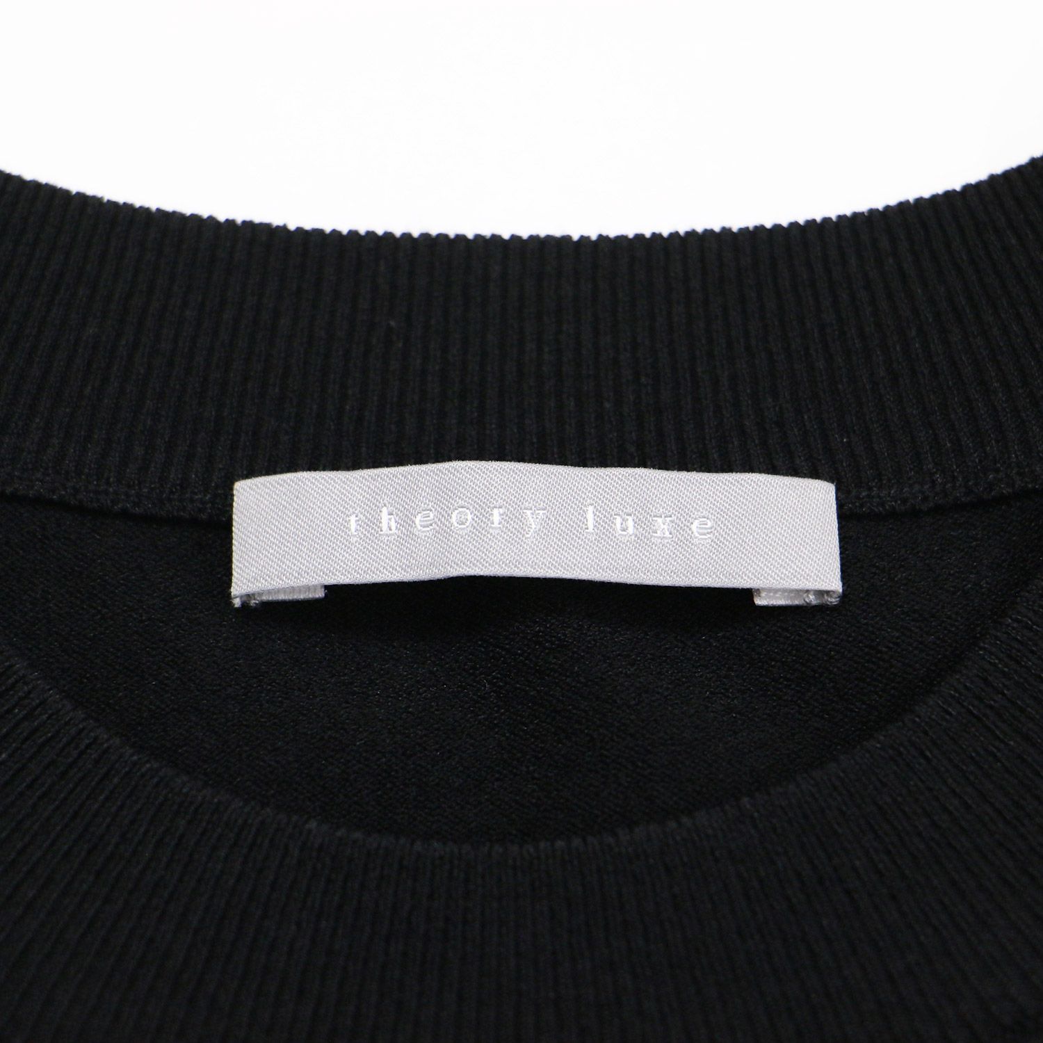 theory luxe セオリーリュクス Tシャツ ブラック 黒 サイズ:38(M) | 24