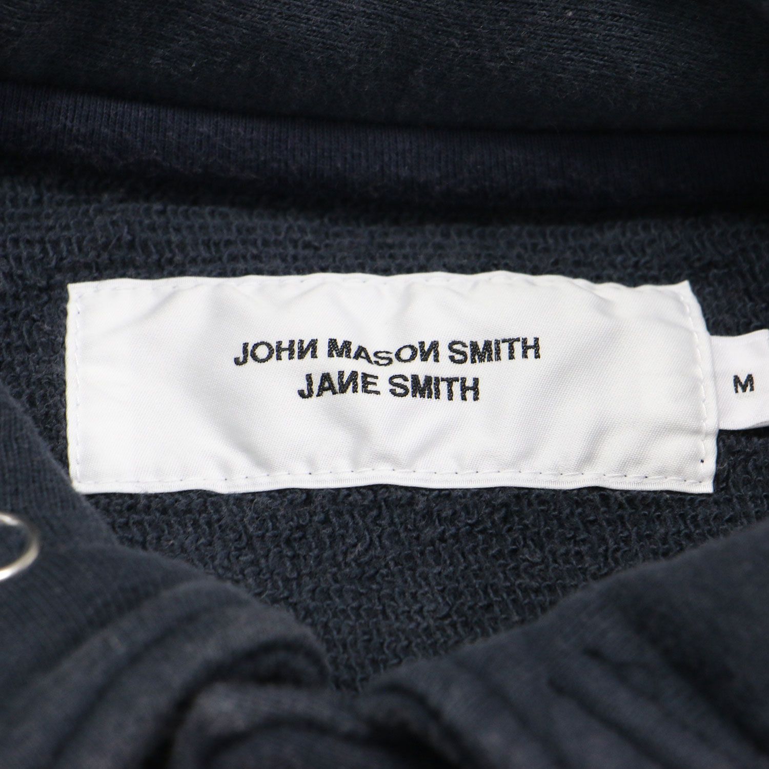 JANE SMITH ジェーンスミス スウェット  ネイビー 紺 サイズ:M | スナップカラー スウェットシャツ | プルオーバー | 長袖 襟付き 裏毛 コットン | トップス トレーナー プルオーバー【レディース】【中古】【K4646】 JANE SMITH ジェーンスミス スウェット ネイビー 紺 サイズ:M