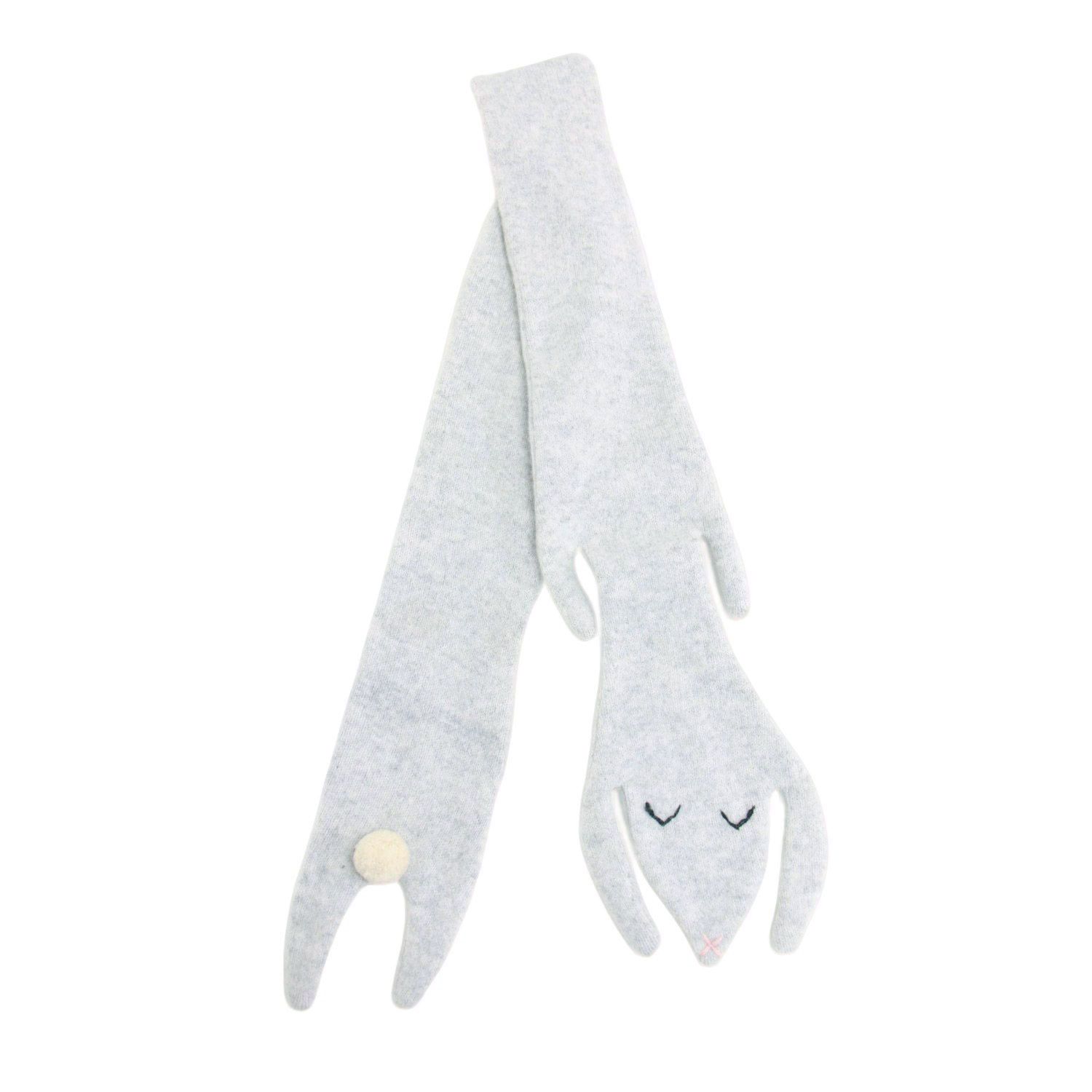 Donna Wilson ドナウィルソン マフラー グレー サイズ:FREE | ウサギの