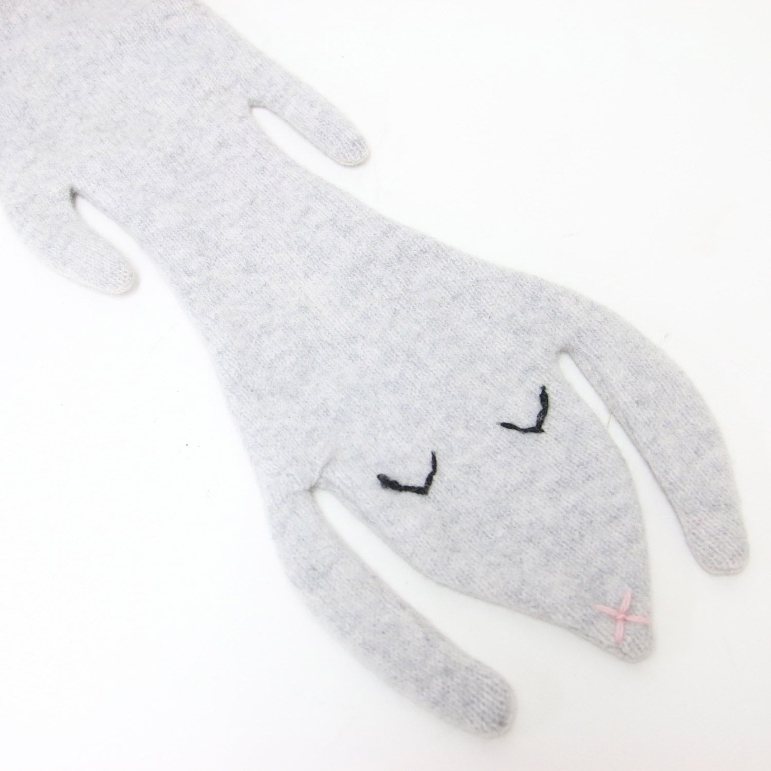 Donna Wilson ドナウィルソン マフラー グレー サイズ:FREE | ウサギの