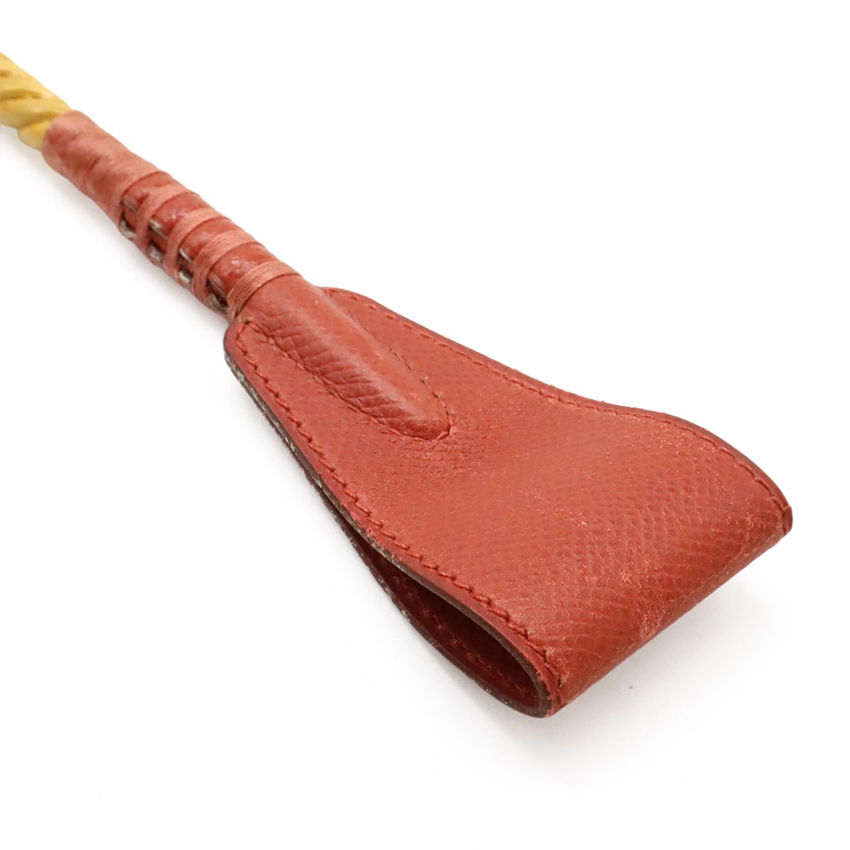 HERMES エルメス クラヴァッシュ 70 乗馬 馬具 ムチ 鞭 レザー ウッド