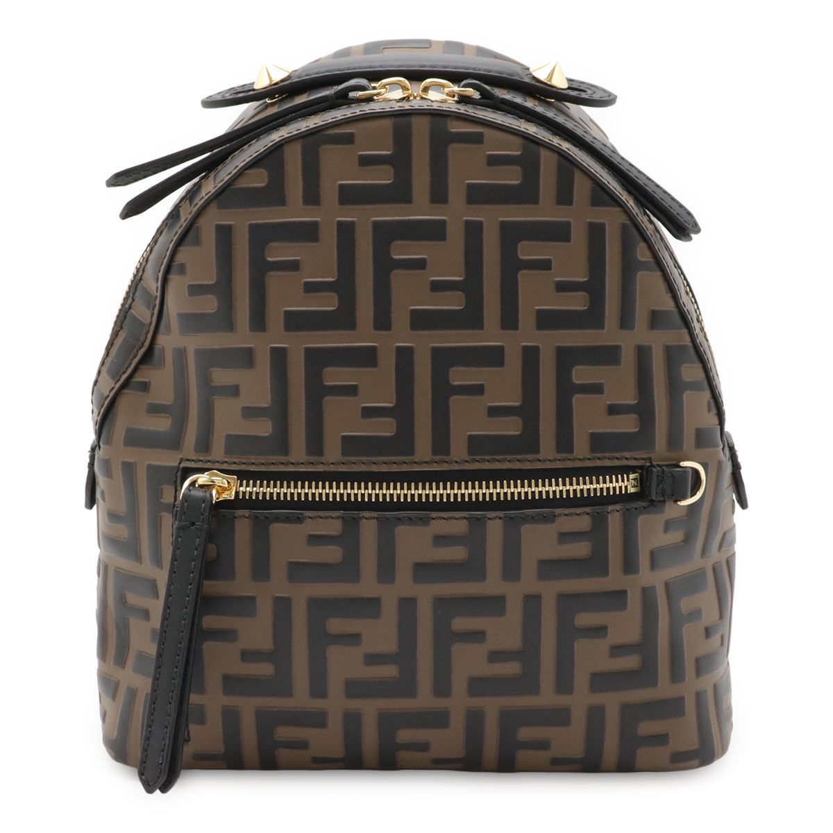 FENDI フェンディ バイザウェイ ズッカ柄 ミニリュック - (フェンディ 