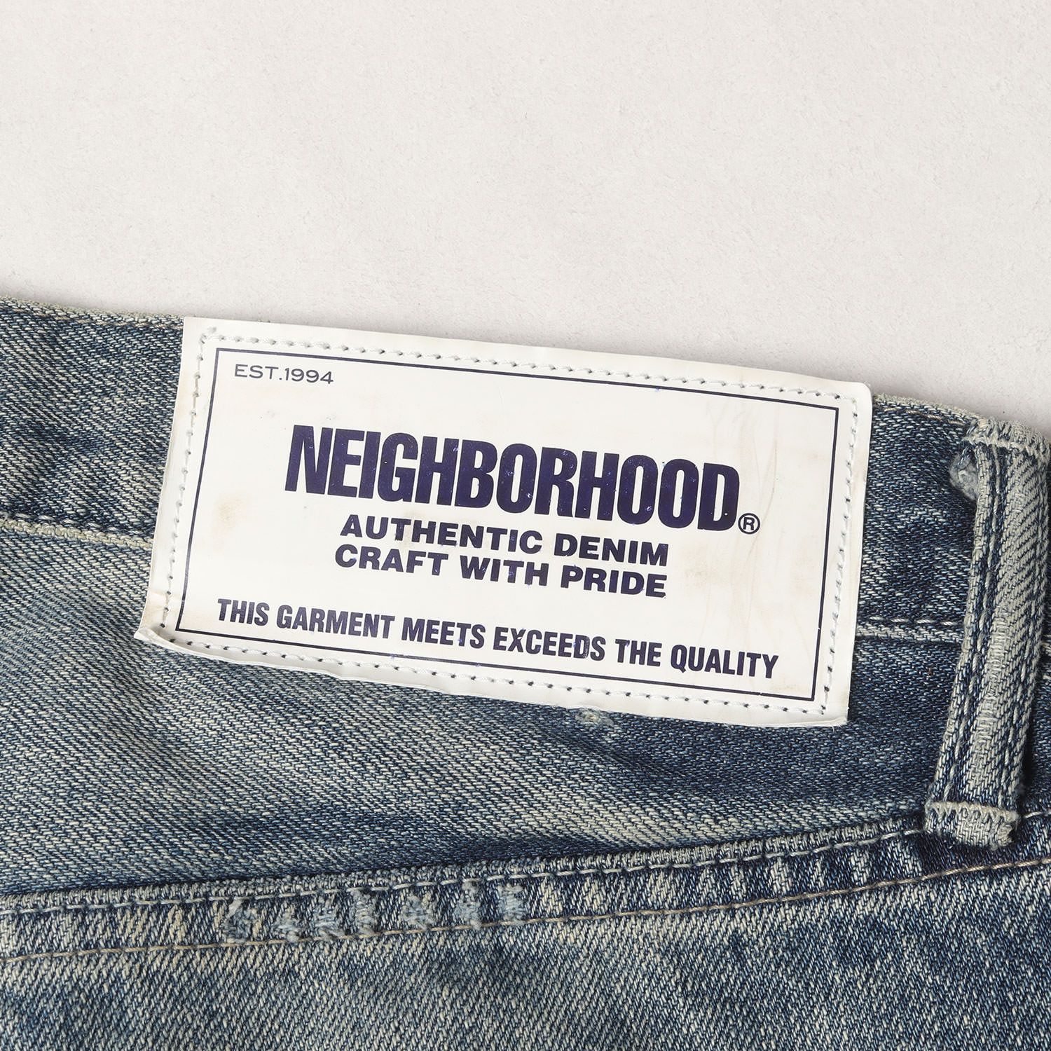 NEIGHBORHOOD ネイバーフッド パンツ インディゴ サイズ:XL | クロウ サベージ ディープ ベーシック デニムパンツ (CLAW MOD SAVAGE DP BASIC / 14OZ-PT) | ボトムス ジーンズ ジーパン【メンズ】【中古】【K4646】 NEIGHBORHOOD ネイバーフッド パンツ インディゴ サイズ:XL | クロウ