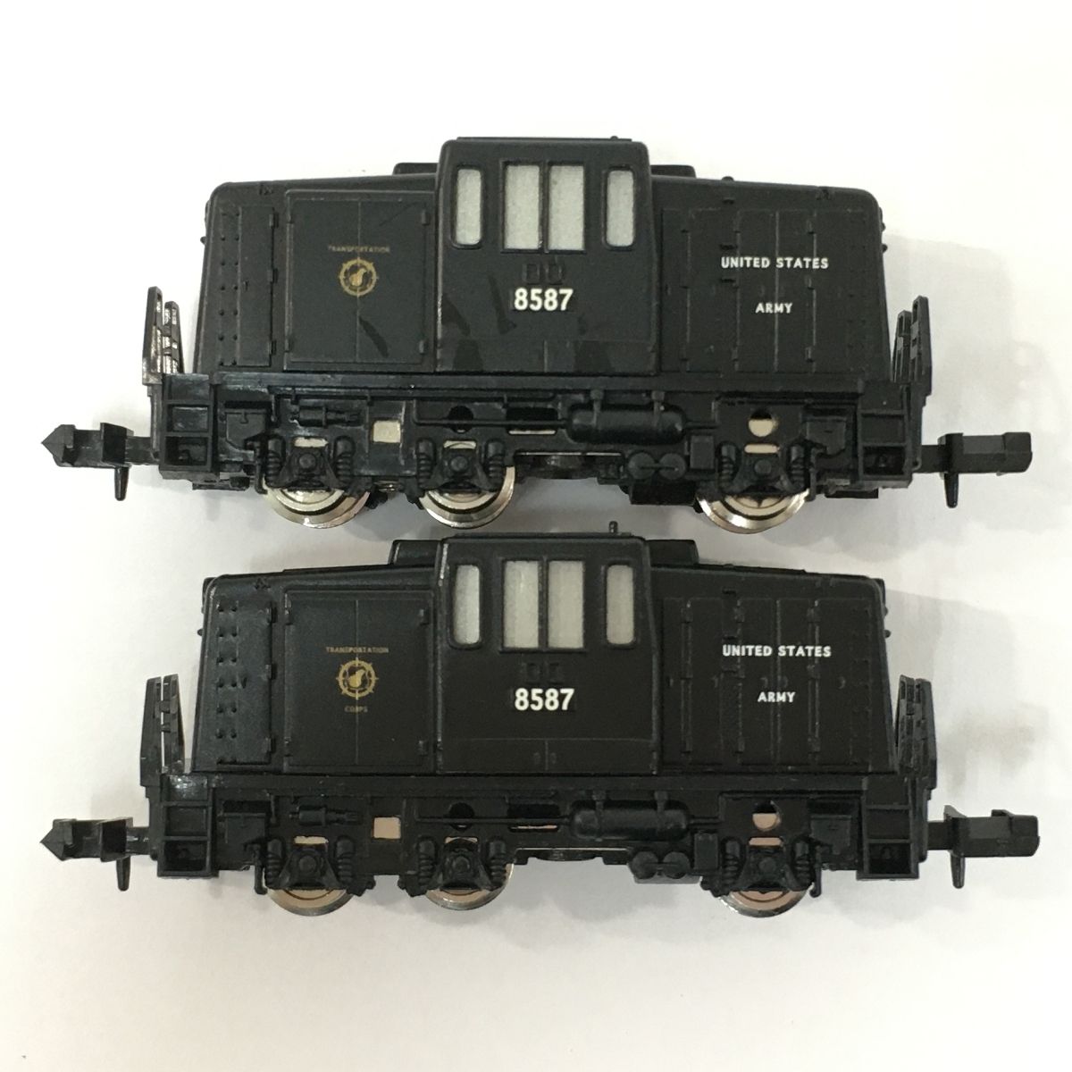 マイクロエース A 9251 Cタイプ ロコ 8500形 DD 12 ディーゼル機関車 黒 2両セット Nゲージ 鉄道模型