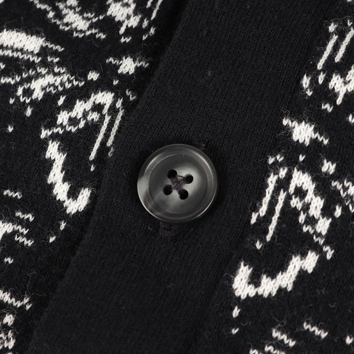 新品】HideandSeek ハイドアンドシーク カーディガン ブラック 黒