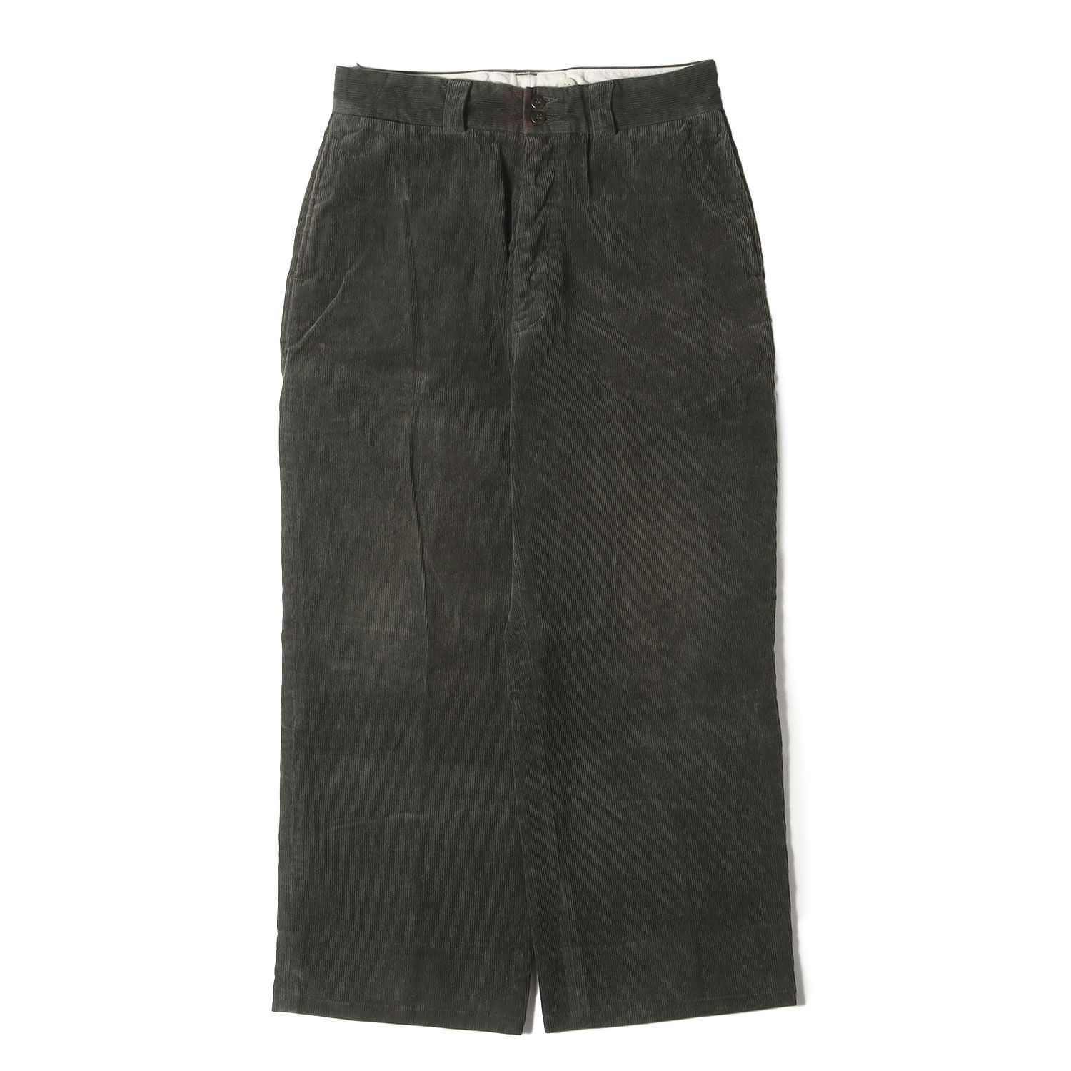 At LAST&CO アットラスト パンツ グリーン サイズ:32 | コーデュロイ