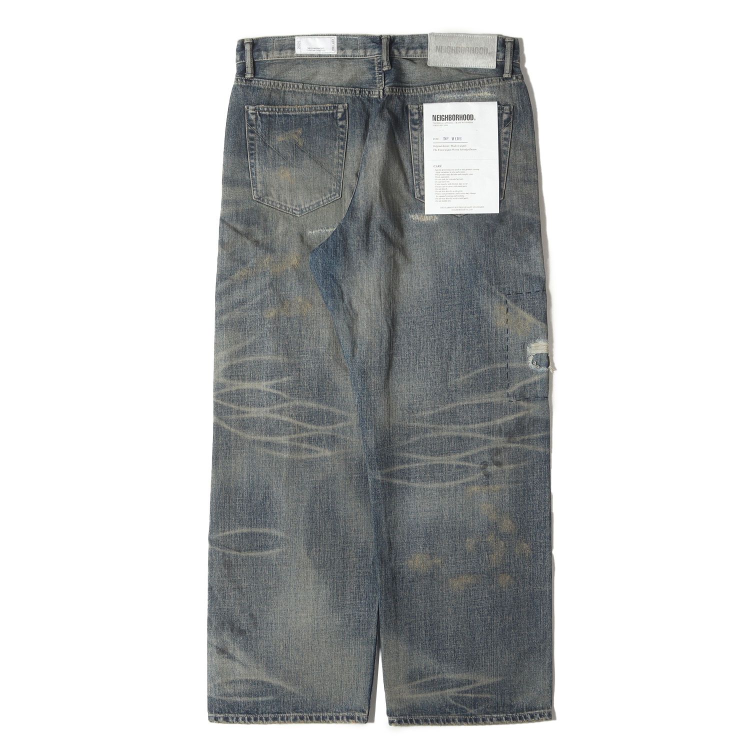 新品】NEIGHBORHOOD ネイバーフッド パンツ インディゴ サイズ:L 