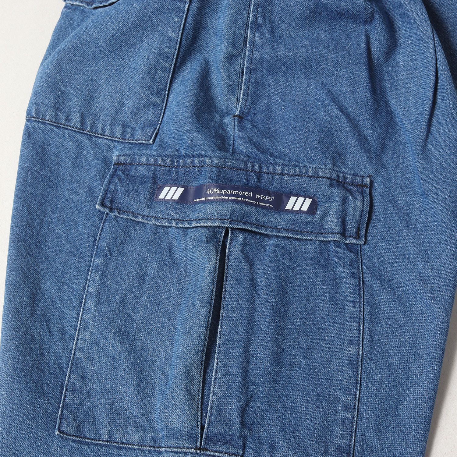 美品】WTAPS ダブルタップス パンツ インディゴ サイズ:L | 24SS