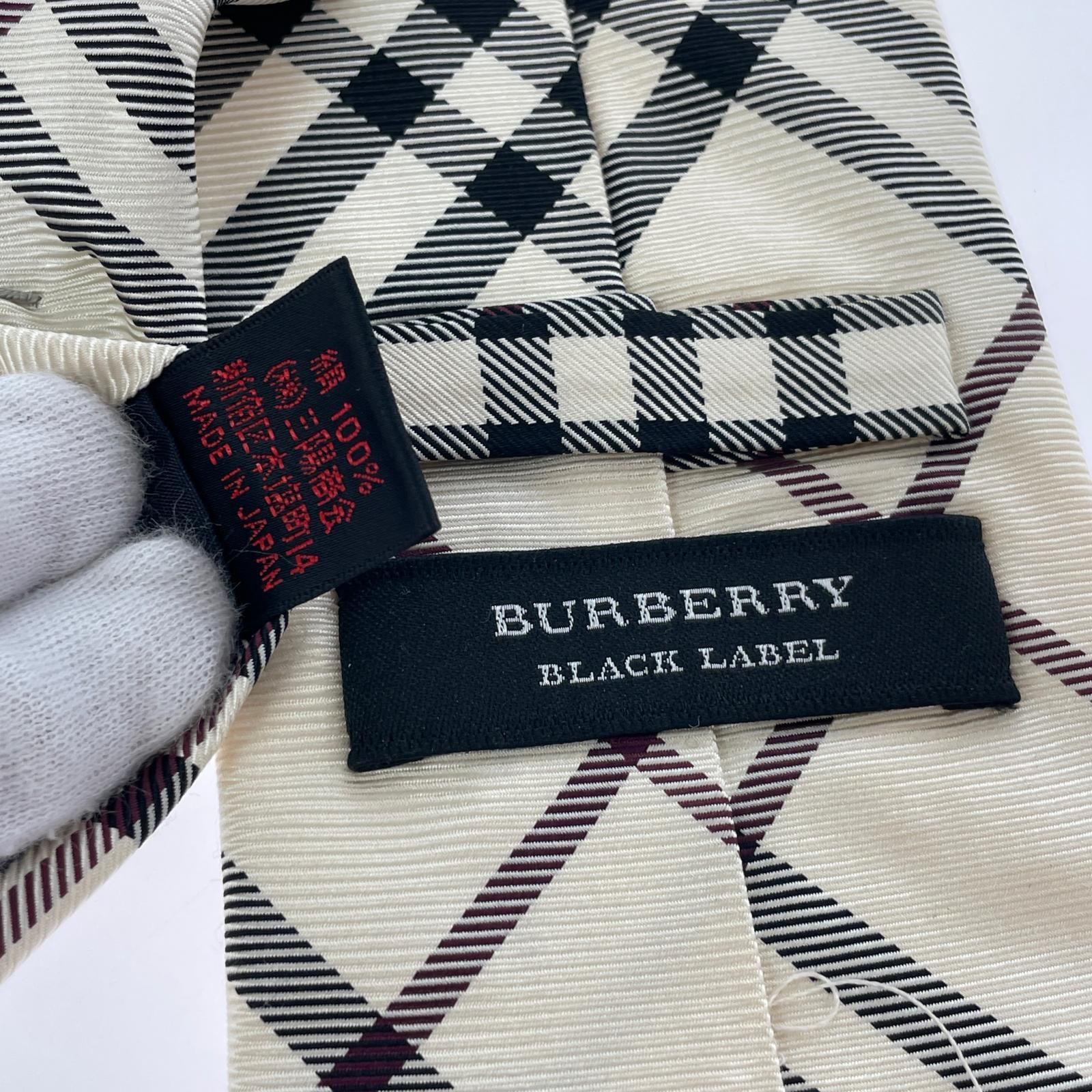 BURBERRY BLACK LABEL バーバリーブラックレーベル シルク ノバ