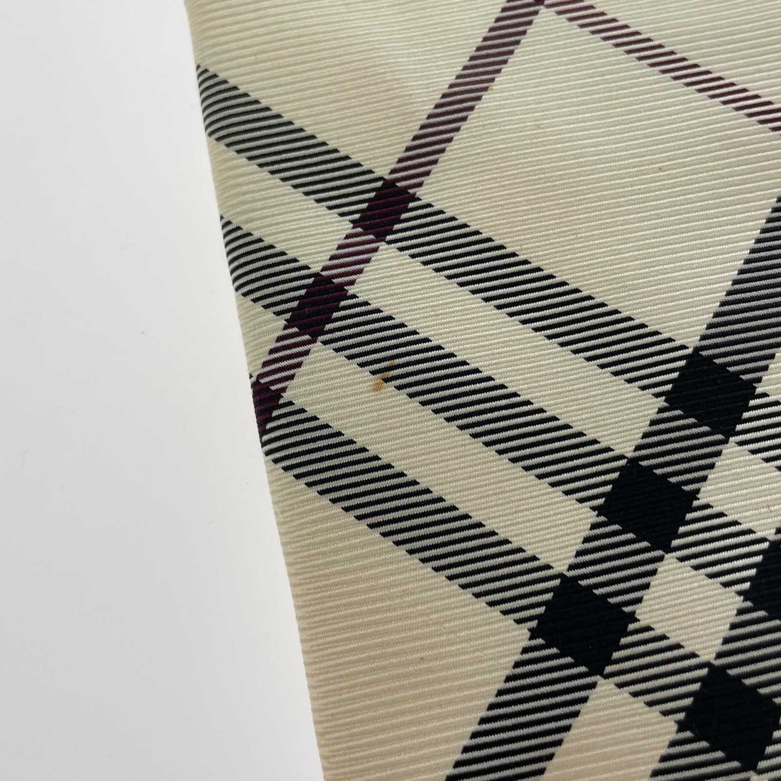 BURBERRY BLACK LABEL バーバリーブラックレーベル シルク ノバ