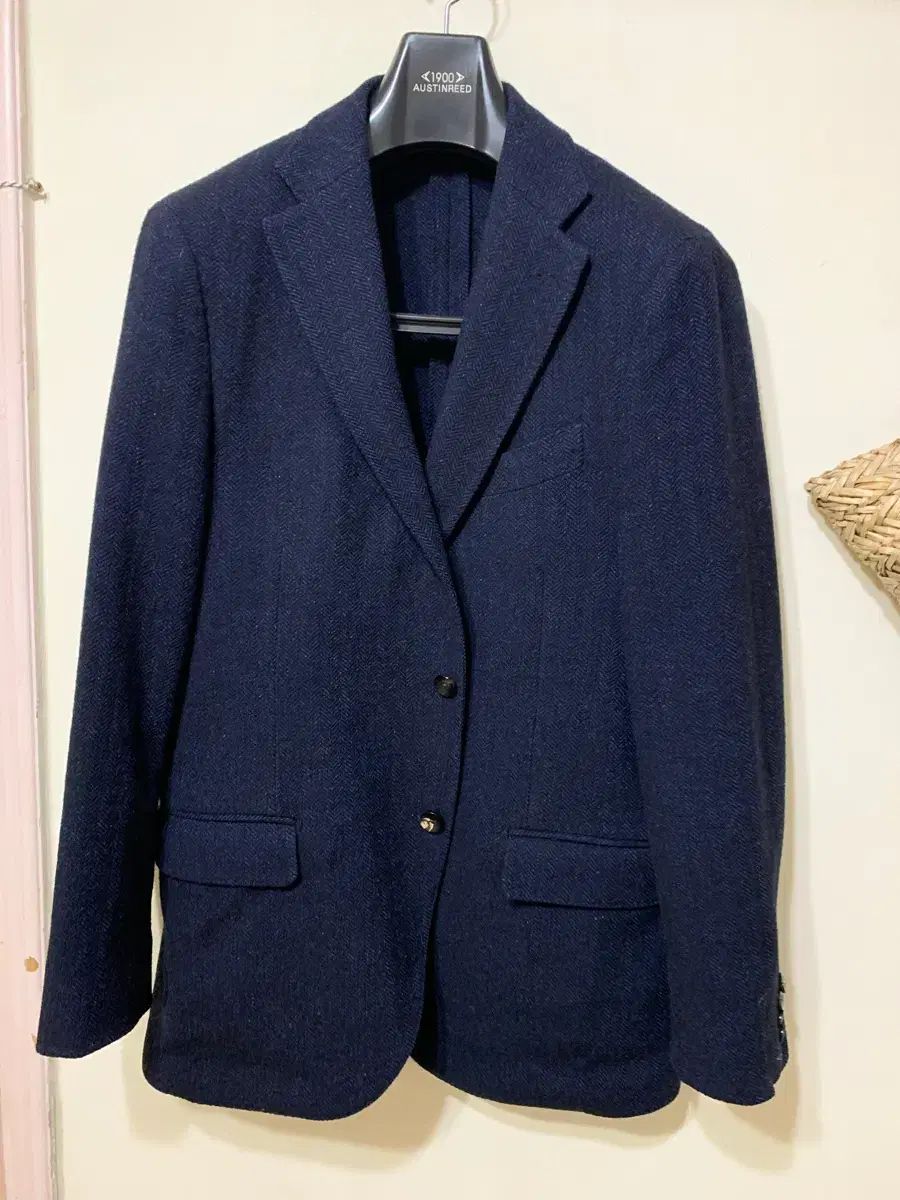 田*.様 LARDINI ラルディーニ ヘリンボーン ネイビー ジャケット 52 Lardini ラルディーニ メンズ ヘリンボーン ジャケット ネイビー