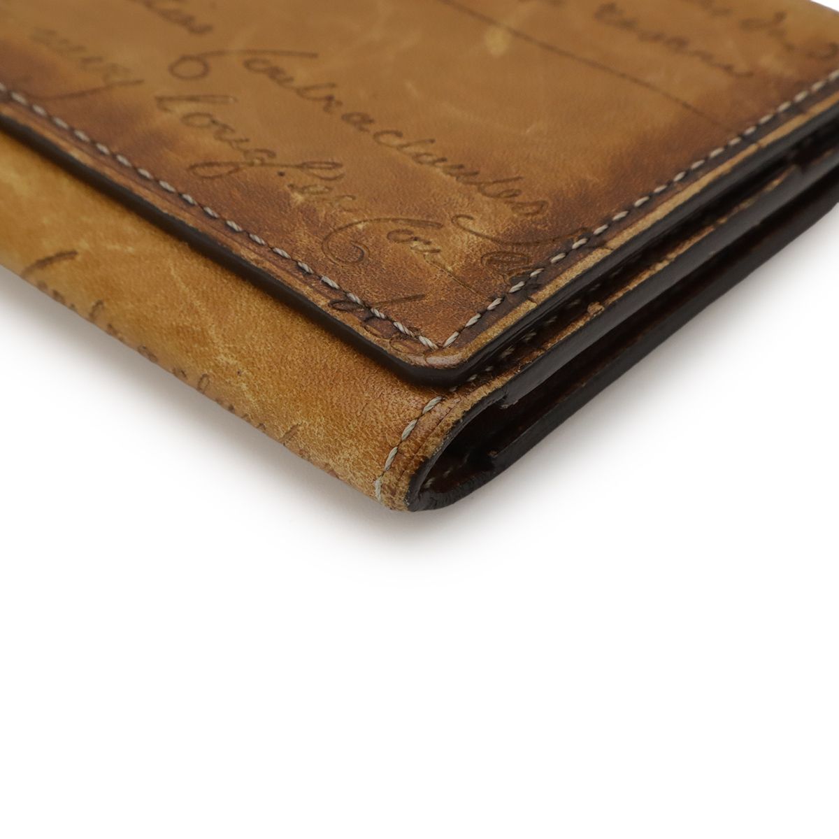 Berluti ベルルッティ カリグラフィ インブイア フラップ カード