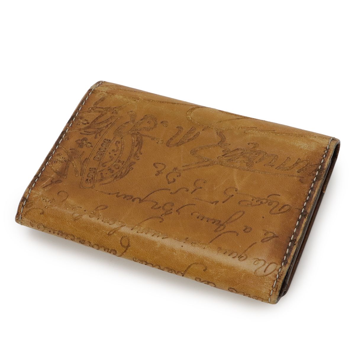 Berluti ベルルッティ カリグラフィ インブイア フラップ カード