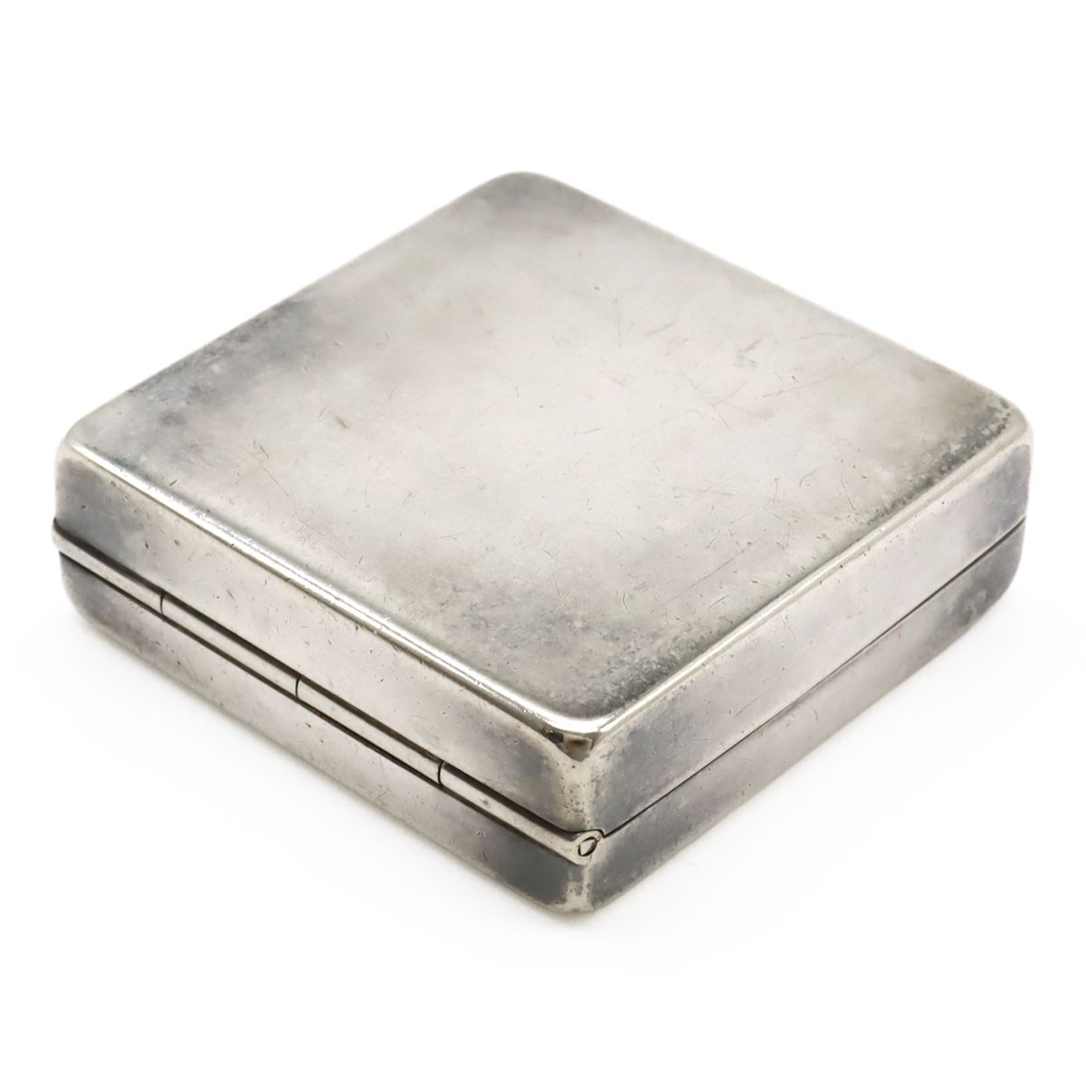 GUCCI グッチ ロゴ スクエア ピルケース 小物入れ SV925 シルバー925