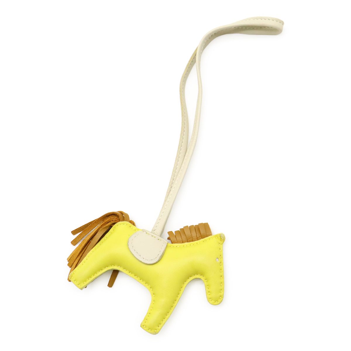 新品未使用！pm B刻印　エルメスチャーム　超レア エルメス ロデオチャームペガサスPM ブラック/エトゥープ アニョーミロ