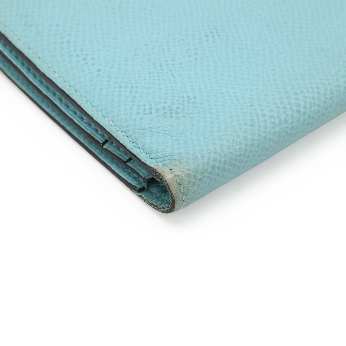 希少カラー✨　HERMES エルメス　べアンスフレ　ブルー　水色　長財布 Hermes エルメス 長財布 ベアンスフレ ヴォーエプソン | 中古通販