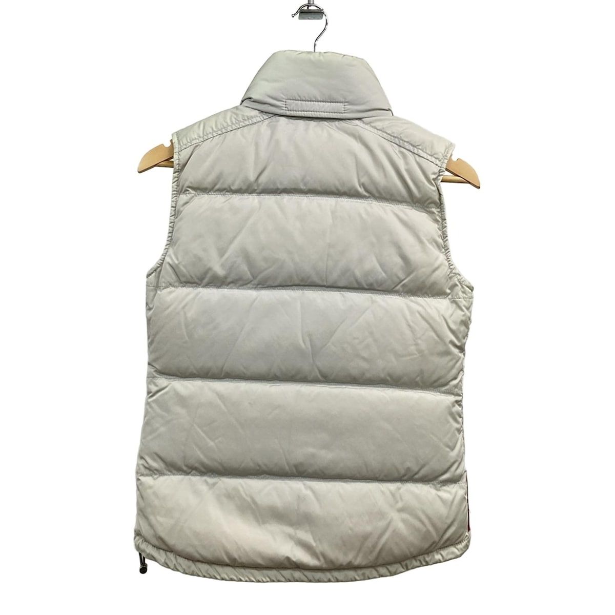PRADA SPORT プラダスポーツ ダウンベスト サイズ38 S レディース - ライトグレー 冬
