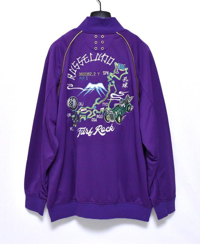 RUSSELUNO ラッセルノ スーベニアトラックジャケット 新品 ラッセルノ ゴルフ スーベニア トラックジャケット【4】【5】 RS