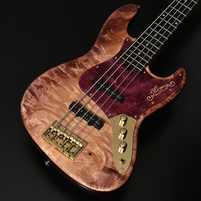 Momose MJ Five BURL TOCHI WSE’25 E VWR GRD 5弦ベース 製作 Deviser One Day Guitar Show ハンドメイドシリーズ モモセ エレキベース