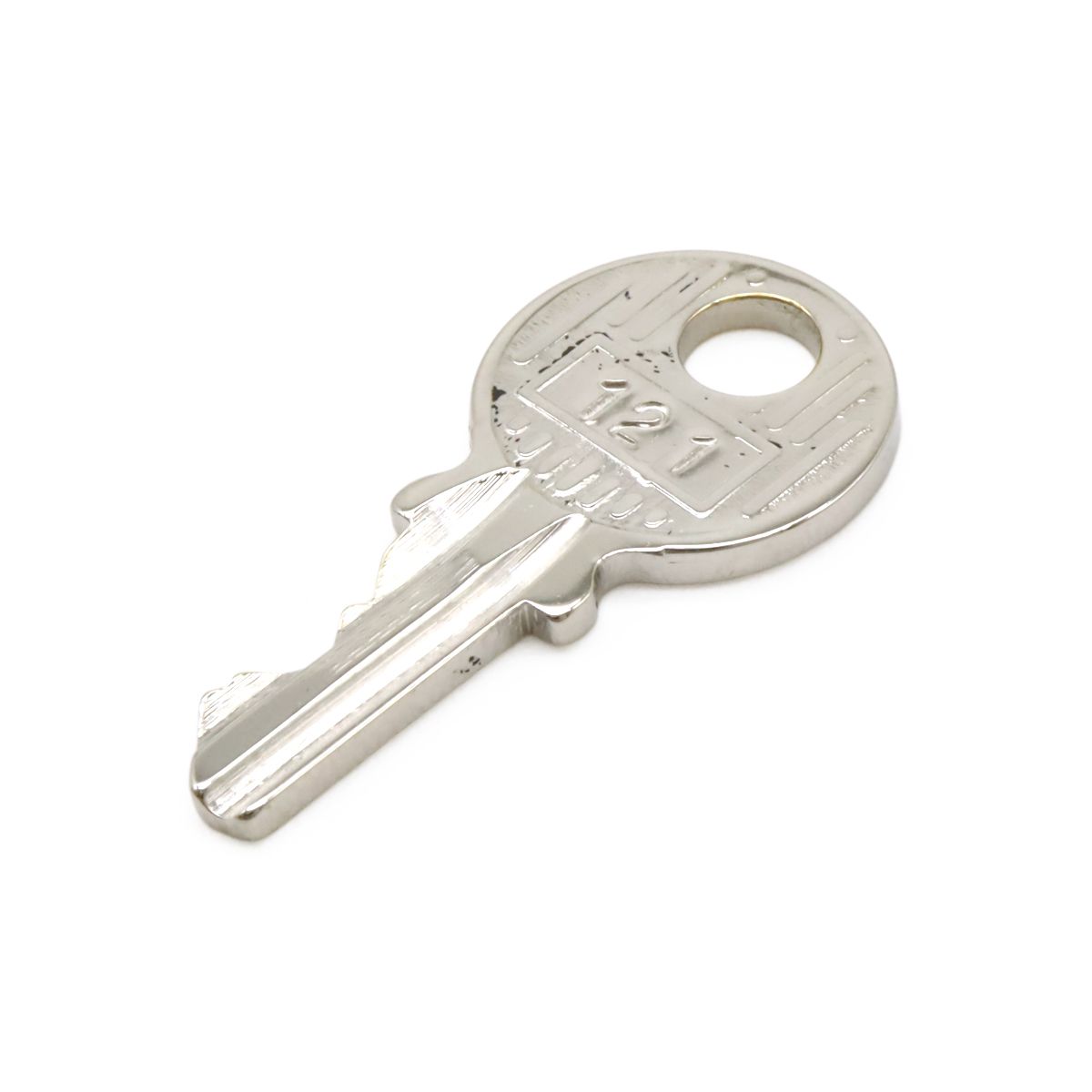 HERMES エルメス カデナ パドロック 南京錠 No.121 鍵 カギ キー付き