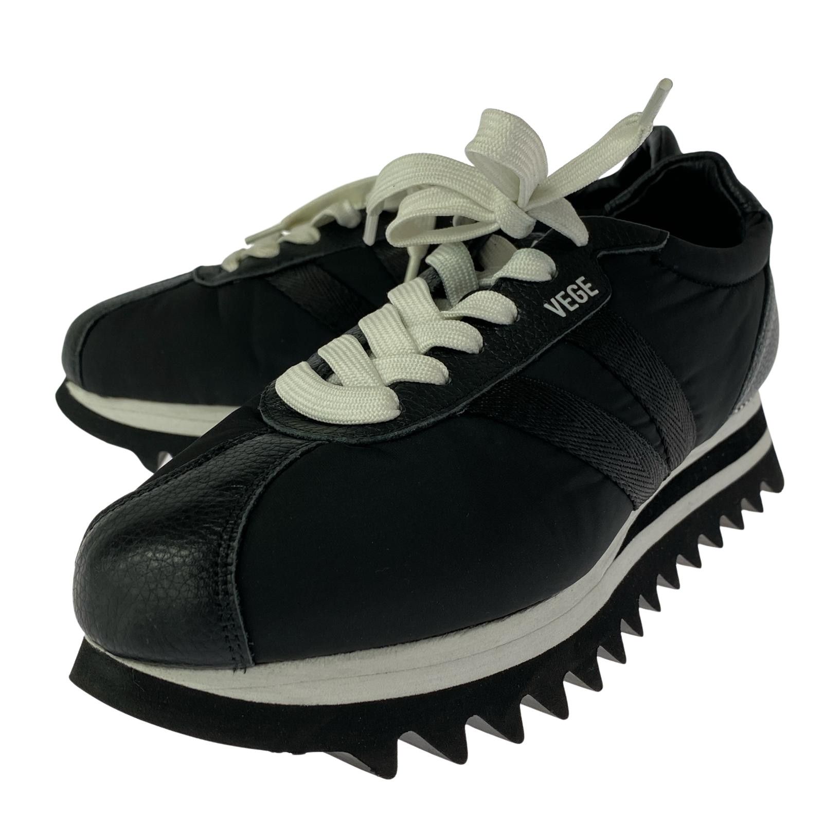 VEGEベジスニーカー size37/ブラック - メルカリ