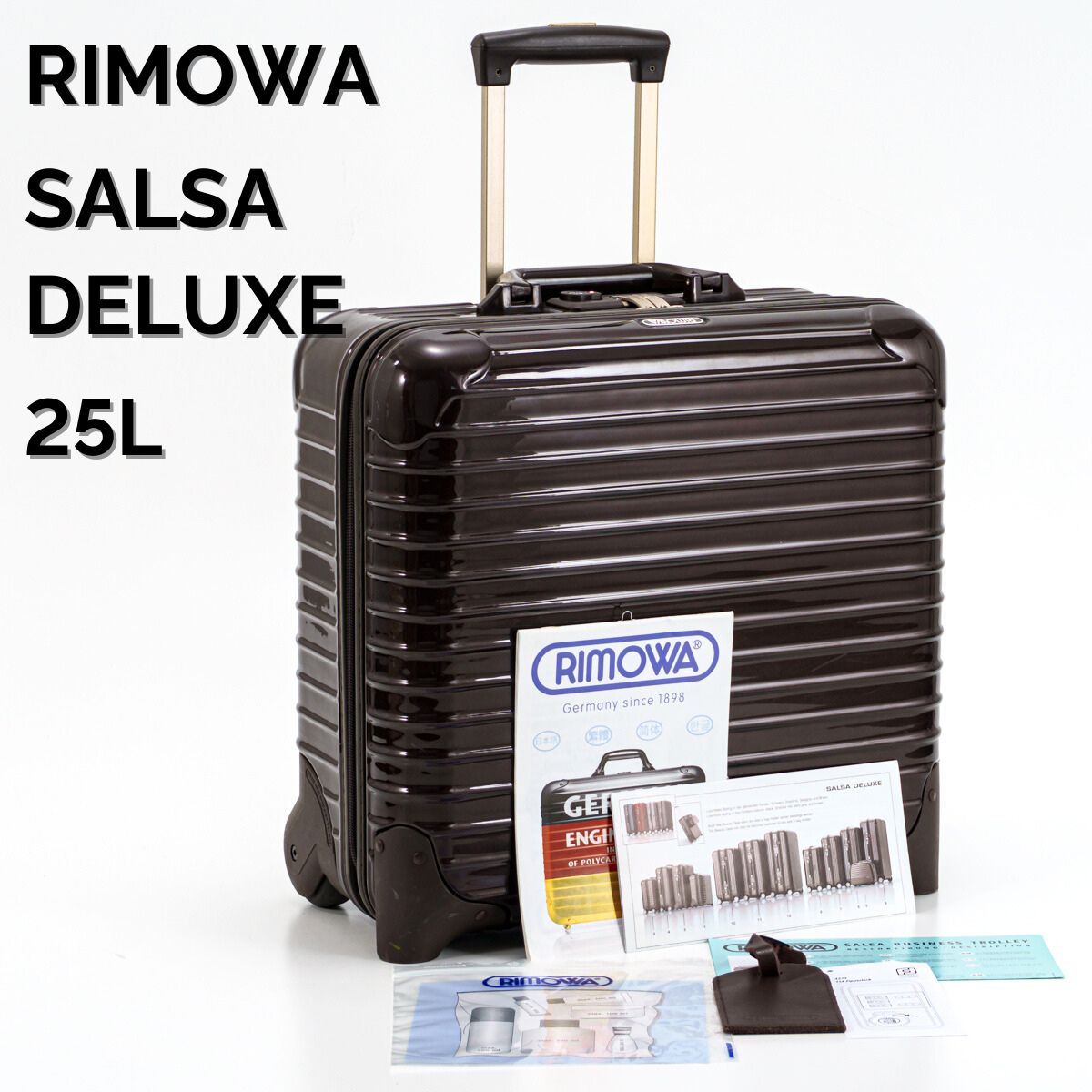 RIMOWA リモワ SALSA DELUXE サルサデラックス 25L 機内持ち込み 2輪
