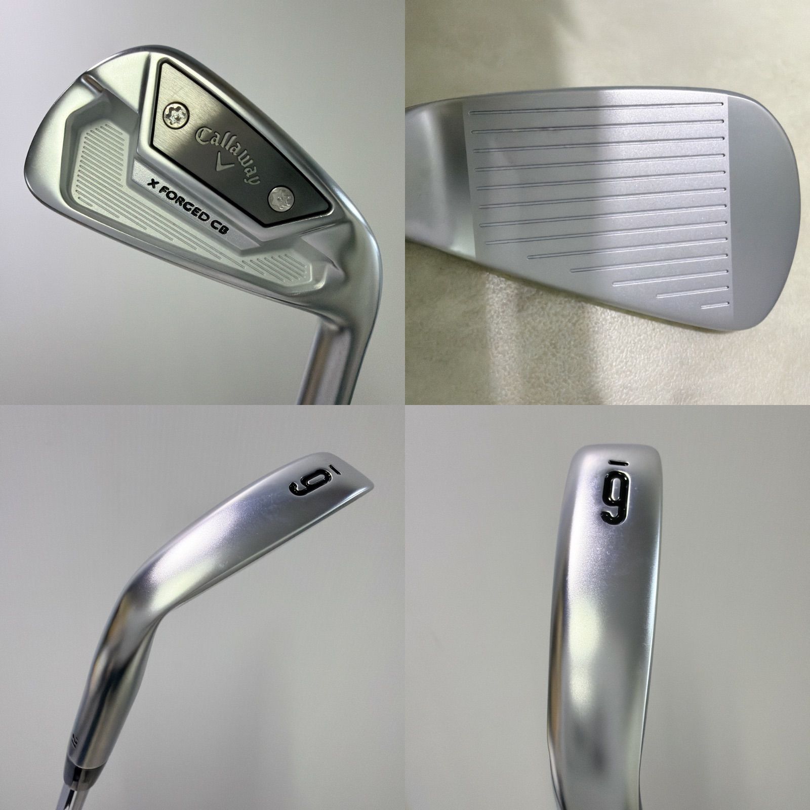 新品 希少 キャロウェイ X FORGED CB 2021年 6番単品アイアン