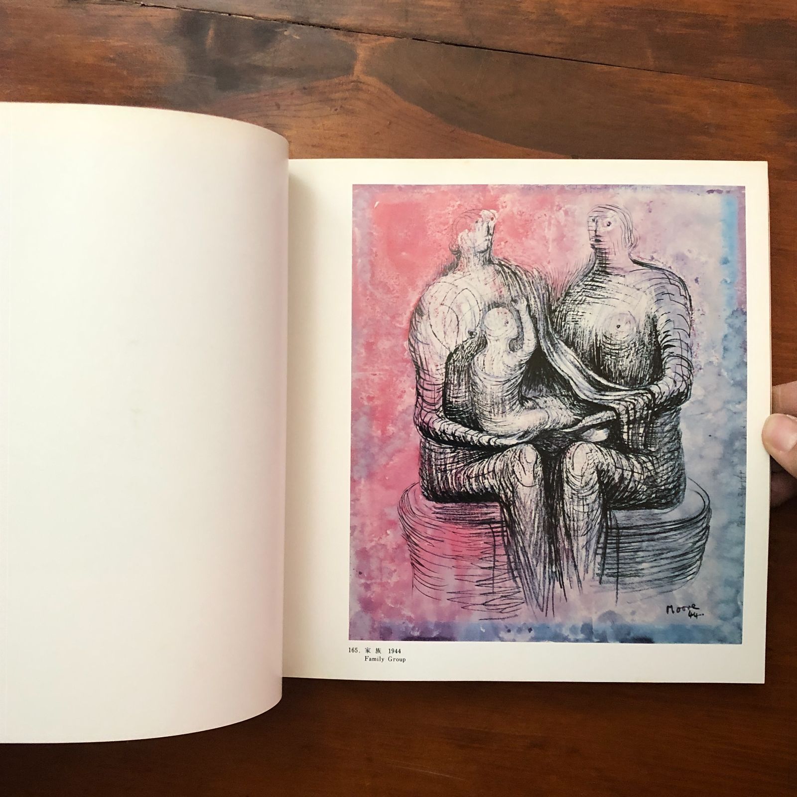 ヘンリー・ムーア 素描と彫刻展カタログ 村木明（監修） 読売新聞社